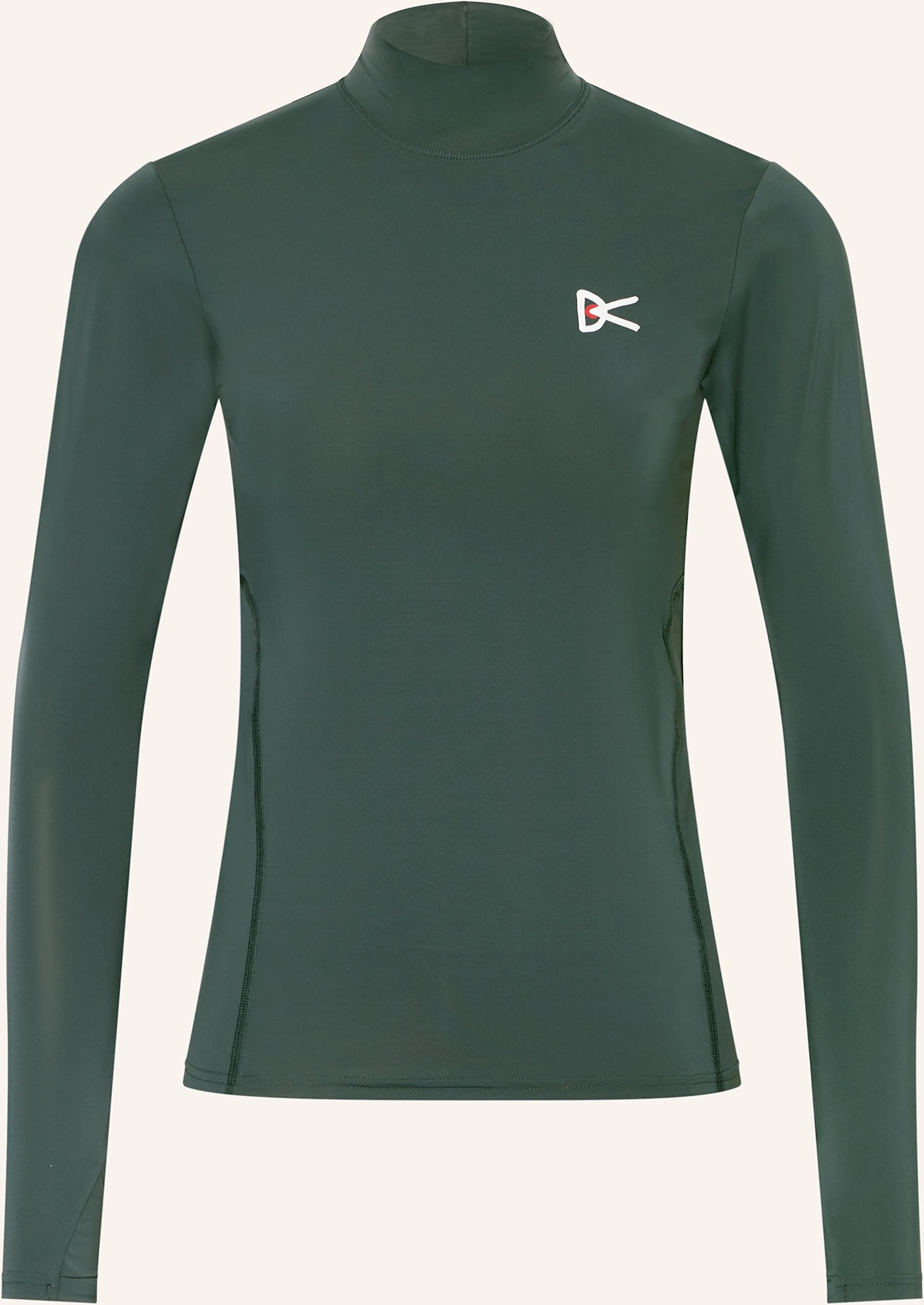 District Vision Laufshirt Paneled gruen