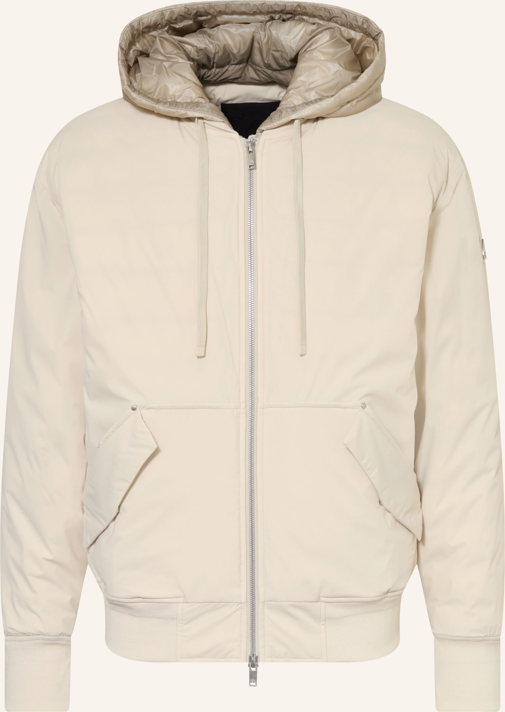 Thumbnail - Moose Knuckles Blouson Brixton Mit Herausnehmbarer Blende beige