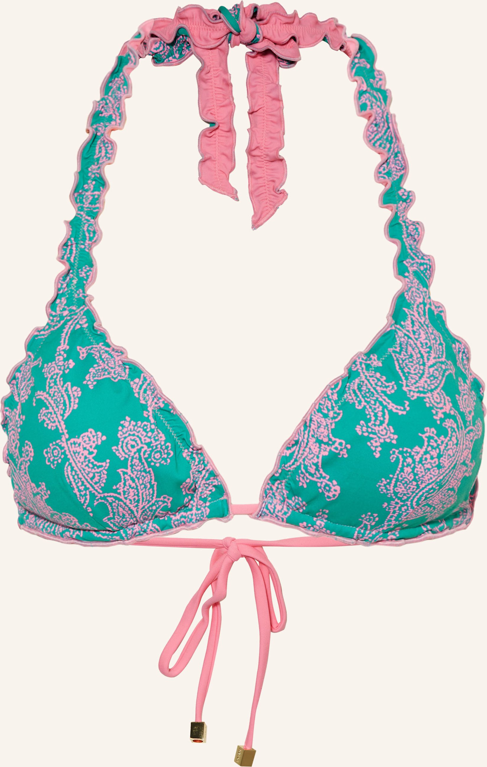 Heidi Klein Triangel-Bikini-Top Santa Rosa Zum Wenden gruen