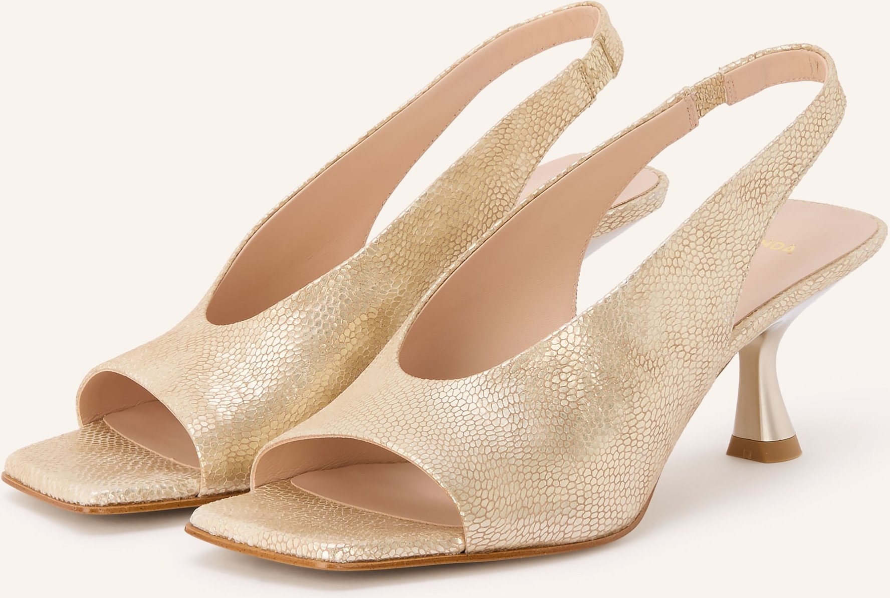 Zinda Slingpumps Sandra gold