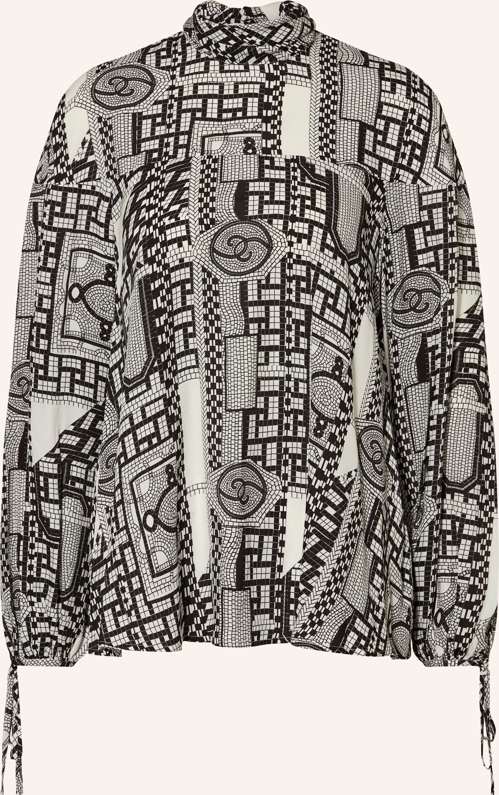 Reiss Schluppenbluse Harry schwarz