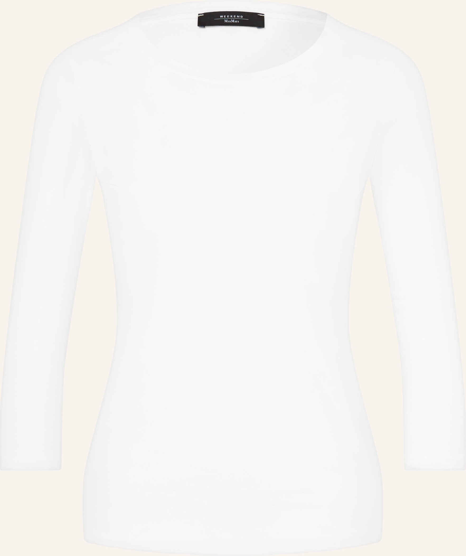 Weekend Max Mara Shirt Multia Mit 3/4-Arm weiss