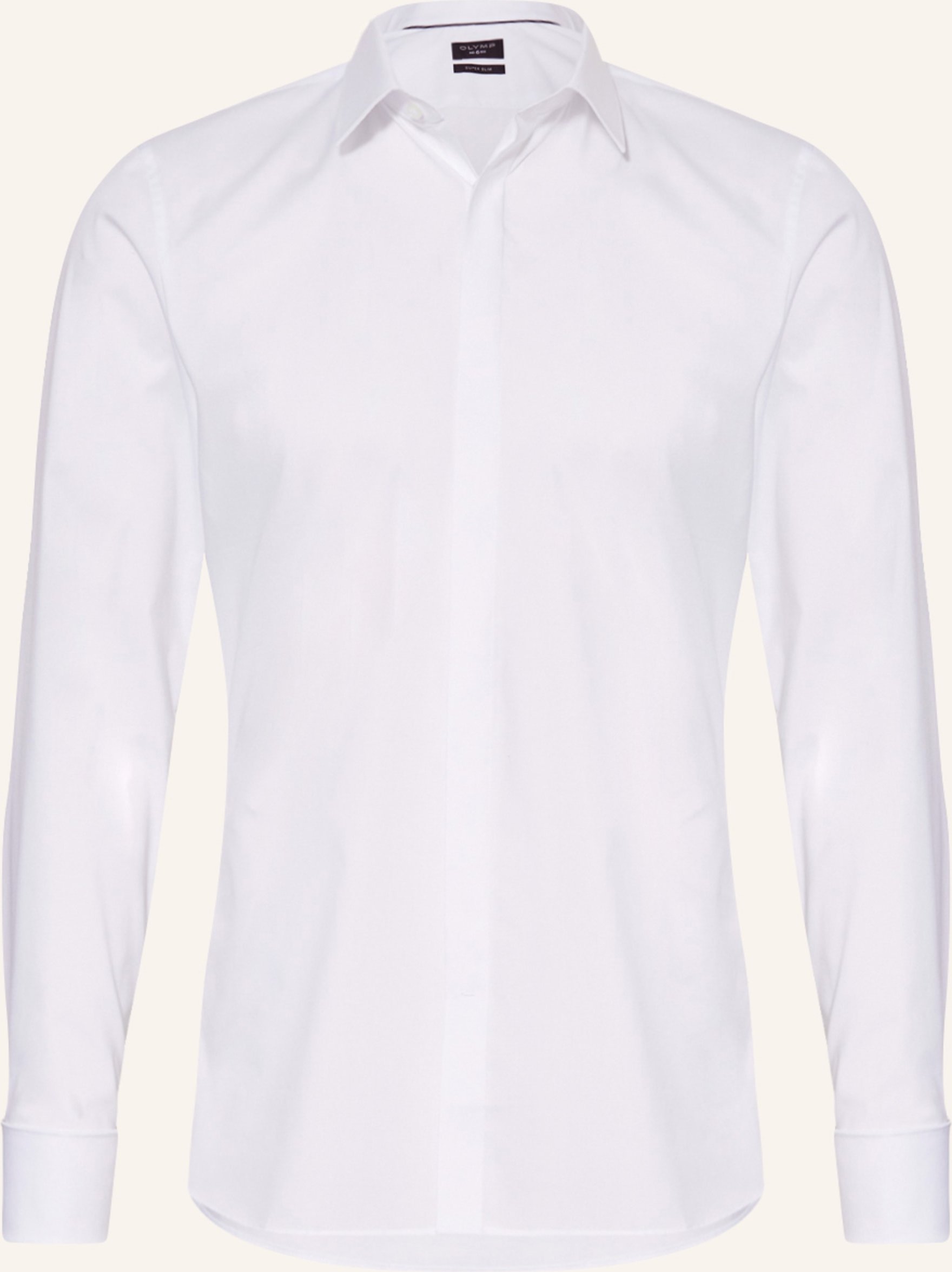 Thumbnail - Olymp Hemd No. Six Super Slim Mit Umschlagmanschette weiss