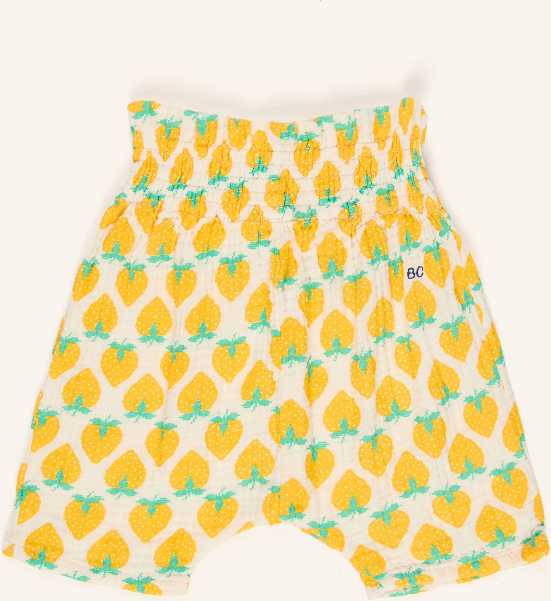 Bobo Choses Musselinshorts gelb