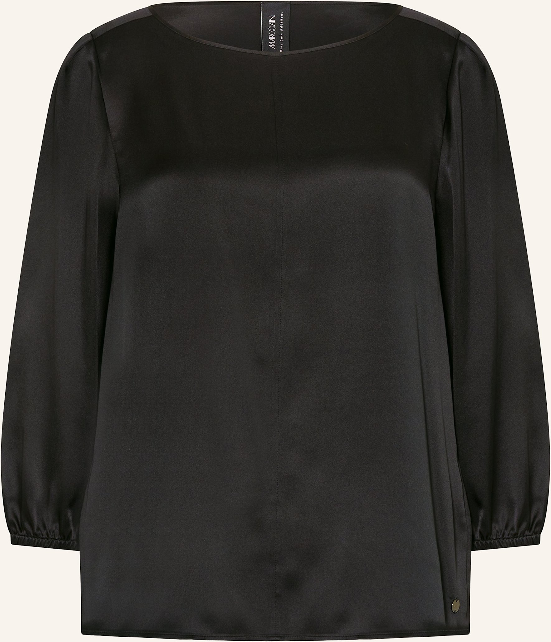 Marc Cain Blusenshirt Aus Seide schwarz