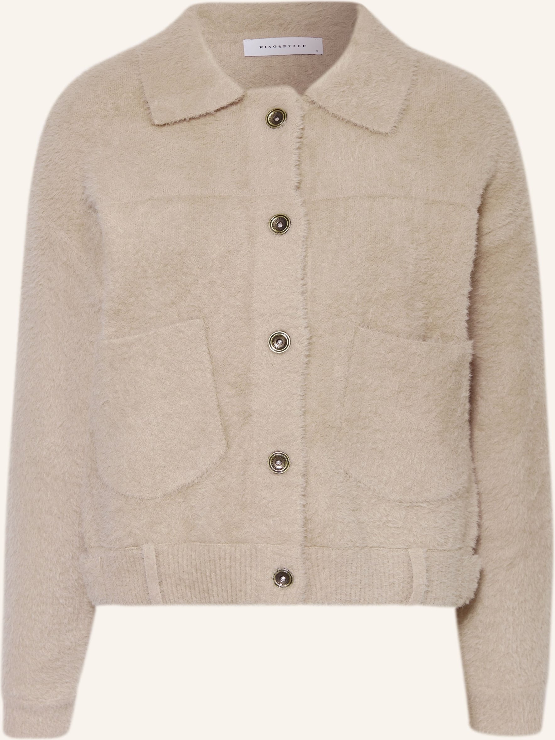 Rino & Pelle Strickjacke Bubbly beige