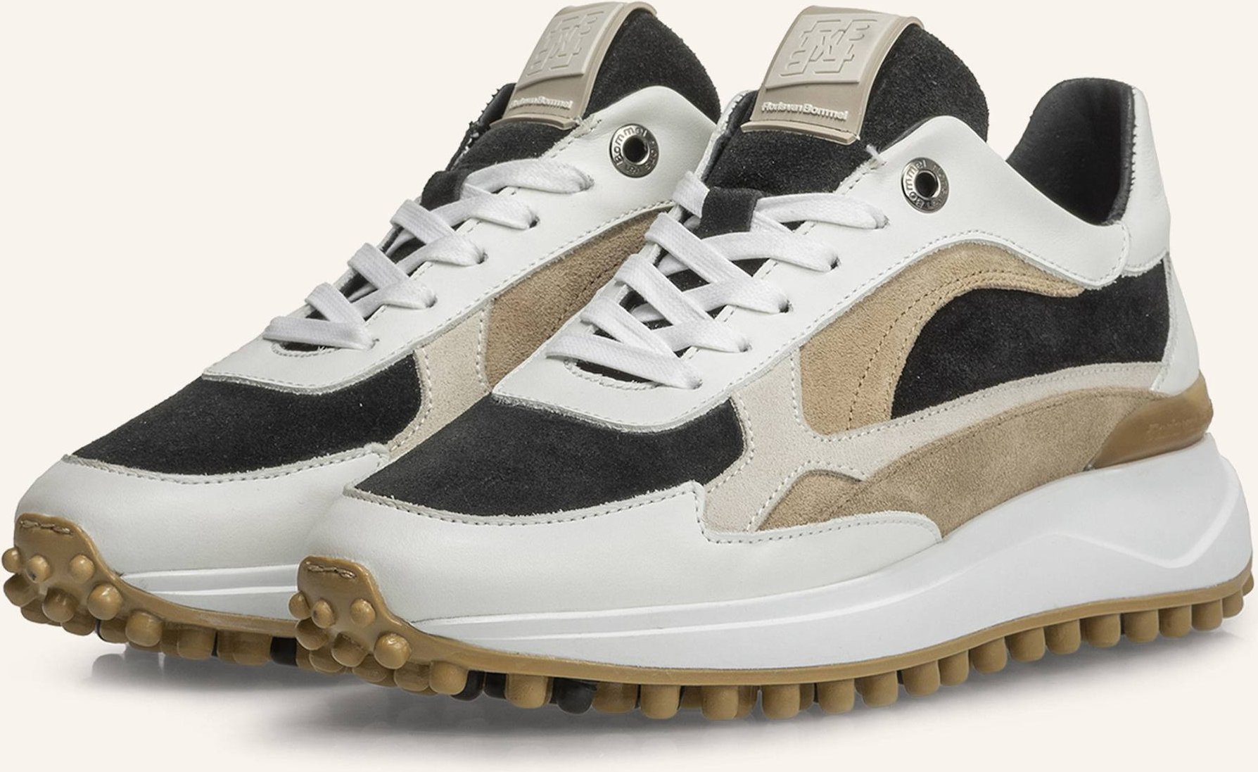 Floris Van Bommel Sneaker Noppi 17 weiss