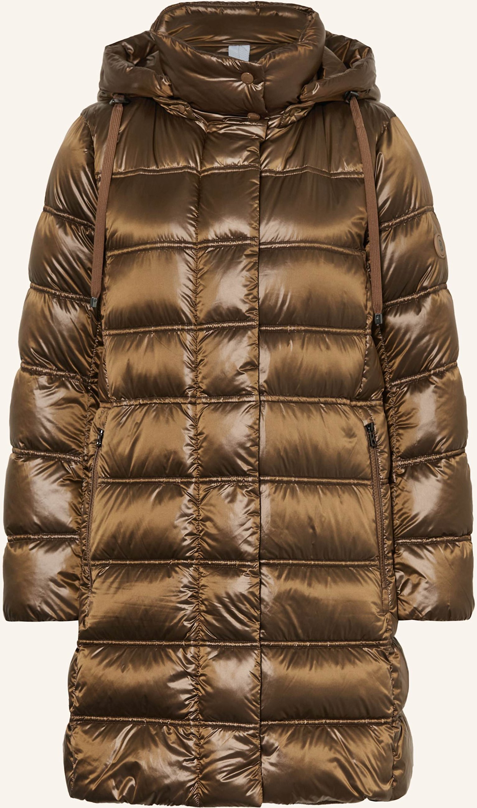 Bogner Daunenmantel Lynn-d5 Mit Abnehmbarer Kapuze braun