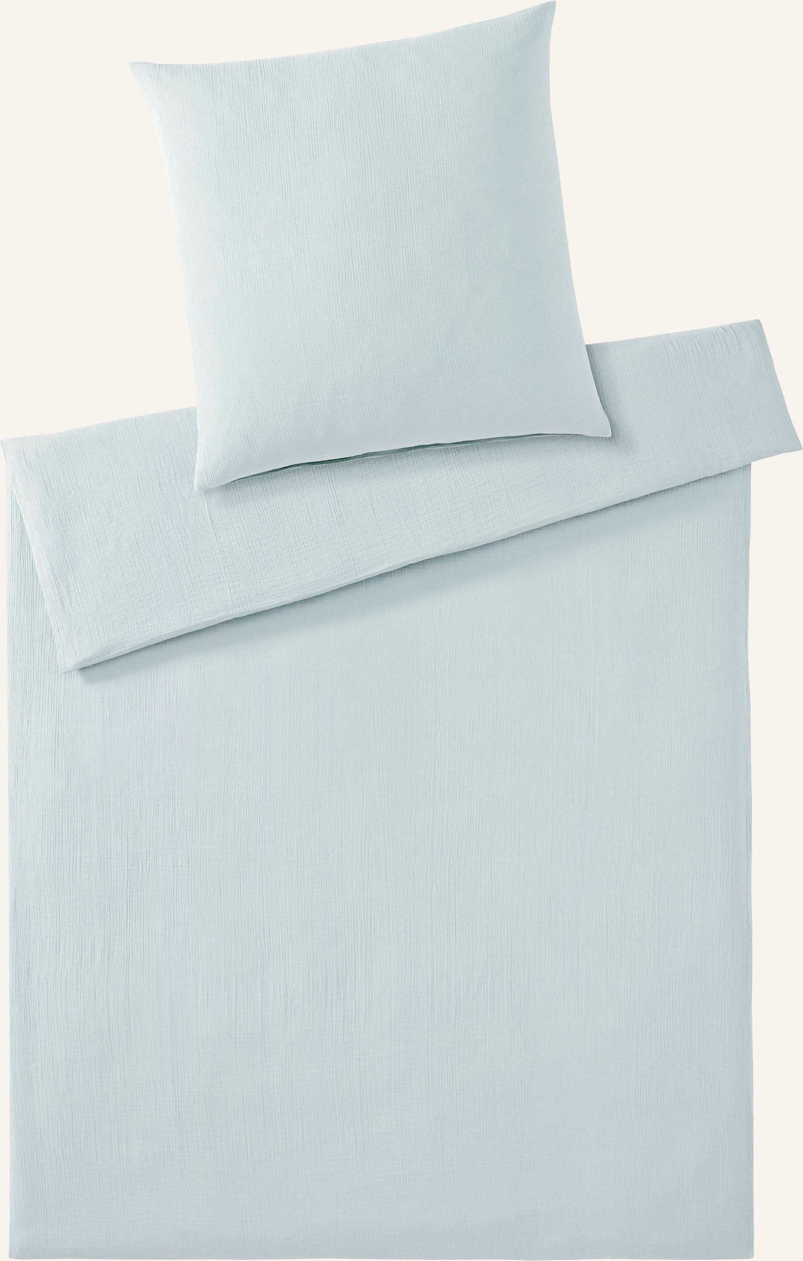 Elegante Bettwäsche Smooth gruen