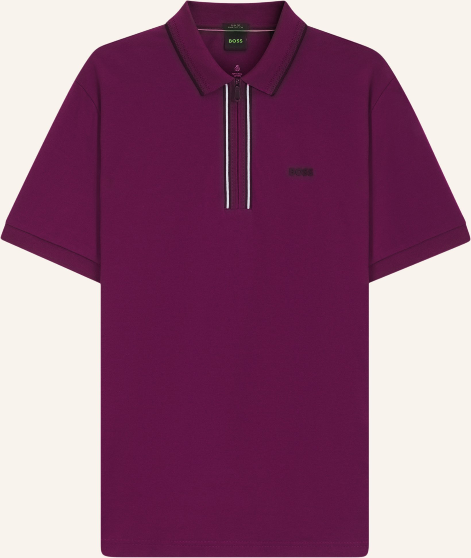 Boss Poloshirt Philix Goc Slim Fit pink