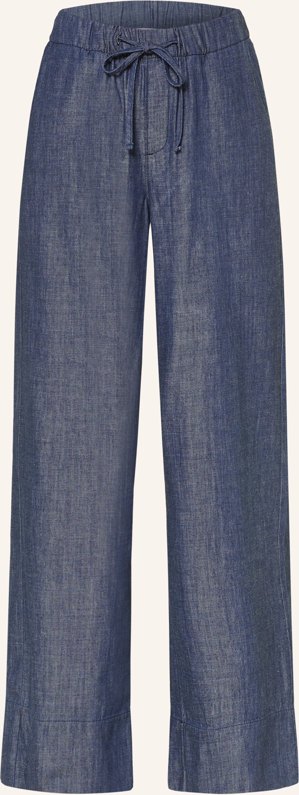 Opus Hose Melane Denim blau