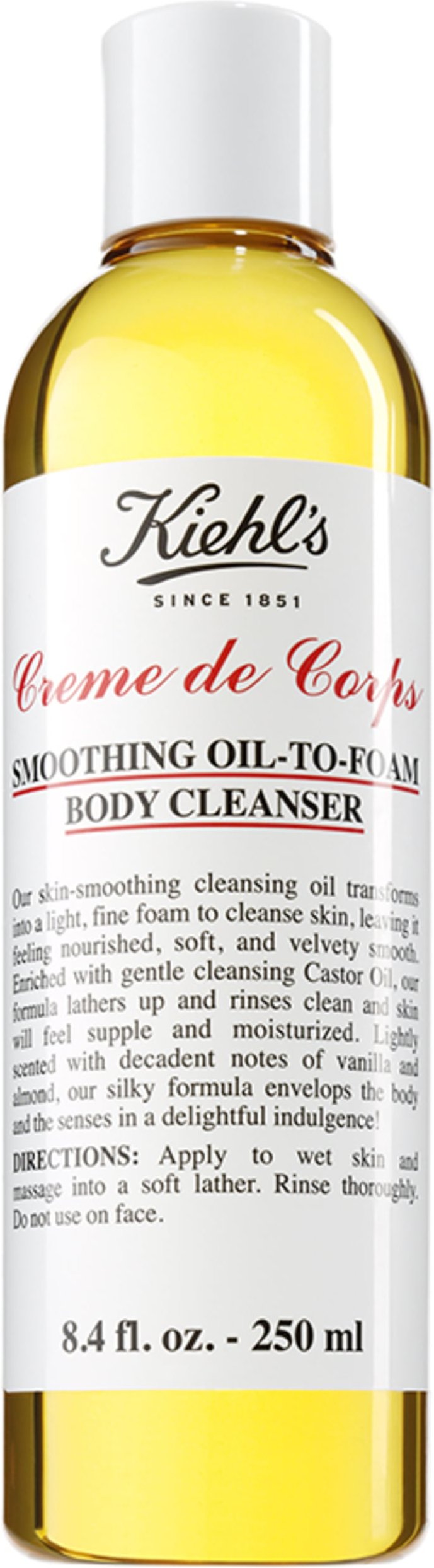 Kiehl's Creme De Corps Oil-to-Foam Body Cleanser 250 ml