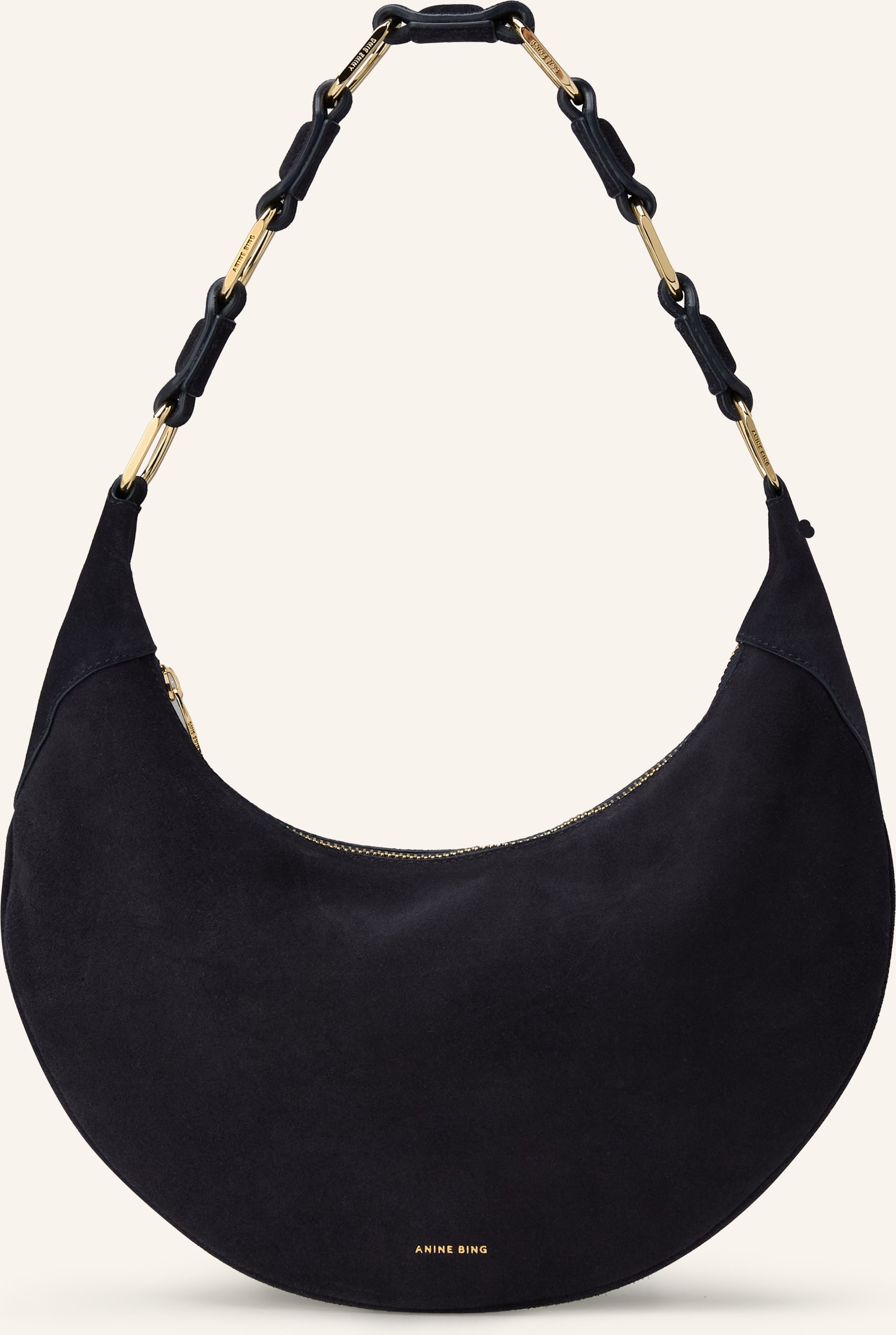 Anine Bing Schultertasche Kate blau