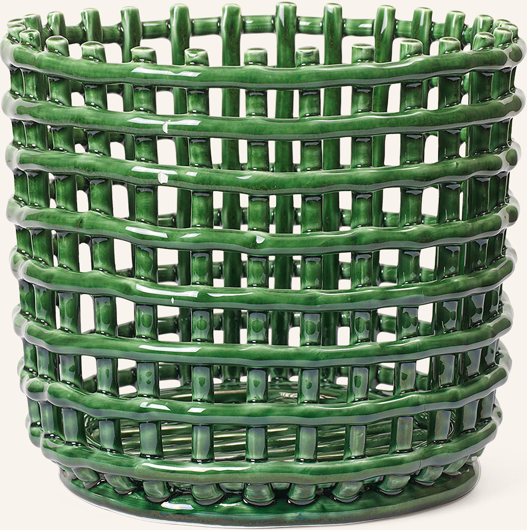 Ferm Living Korb Ceramic gruen