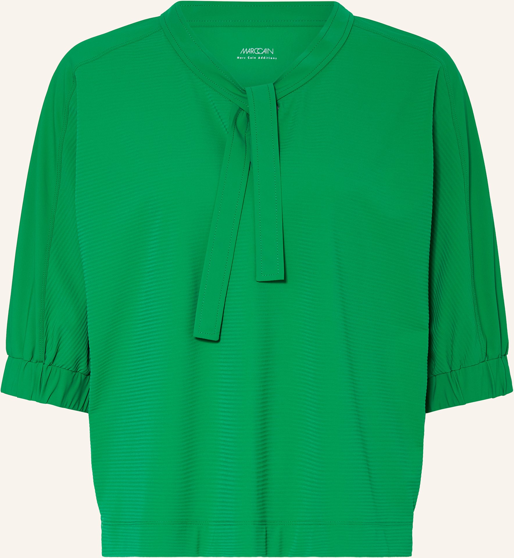 Marc Cain Schluppenbluse Mit 3/4-Arm gruen