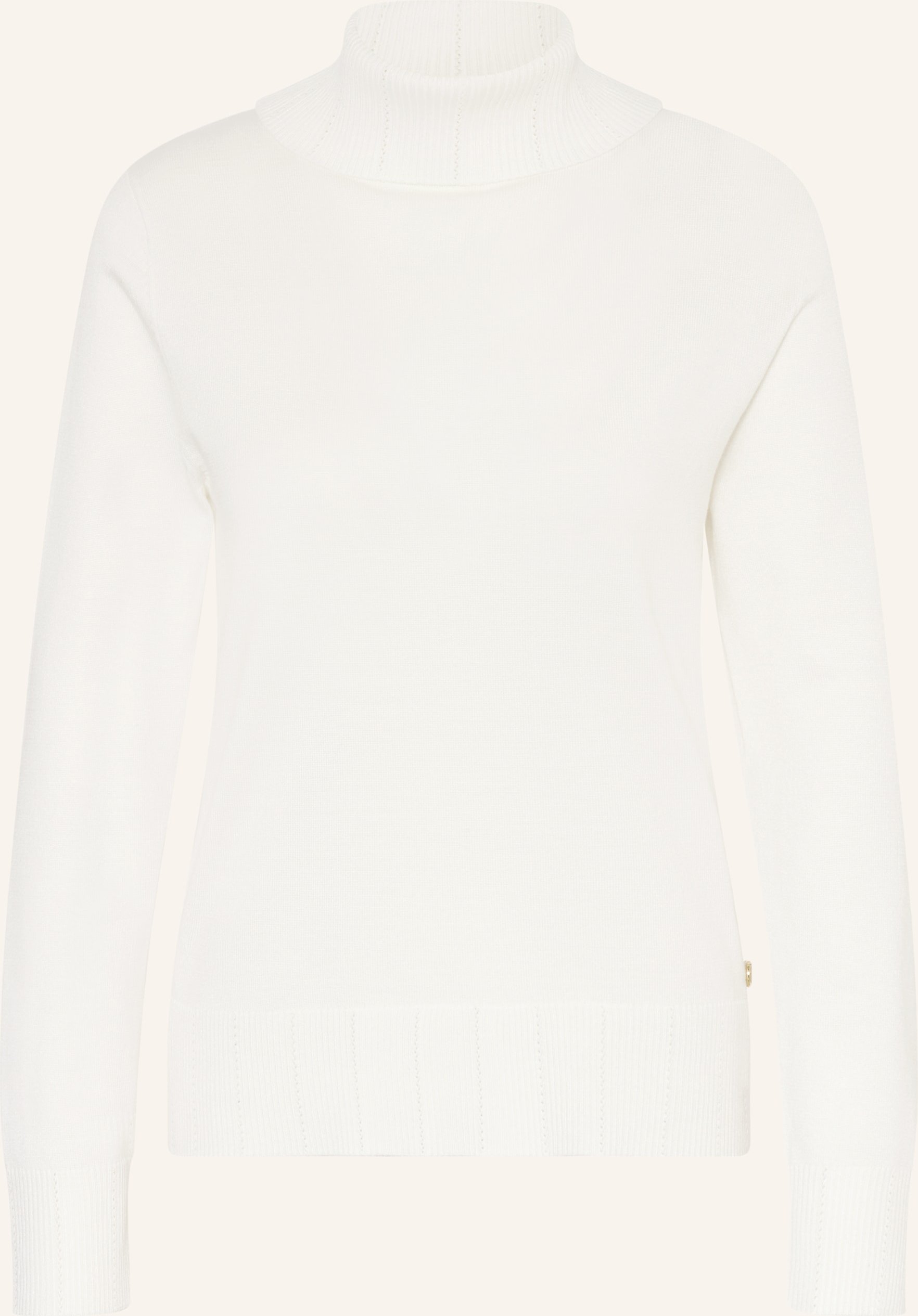 S.Oliver Black Label Rollkragenpullover weiss