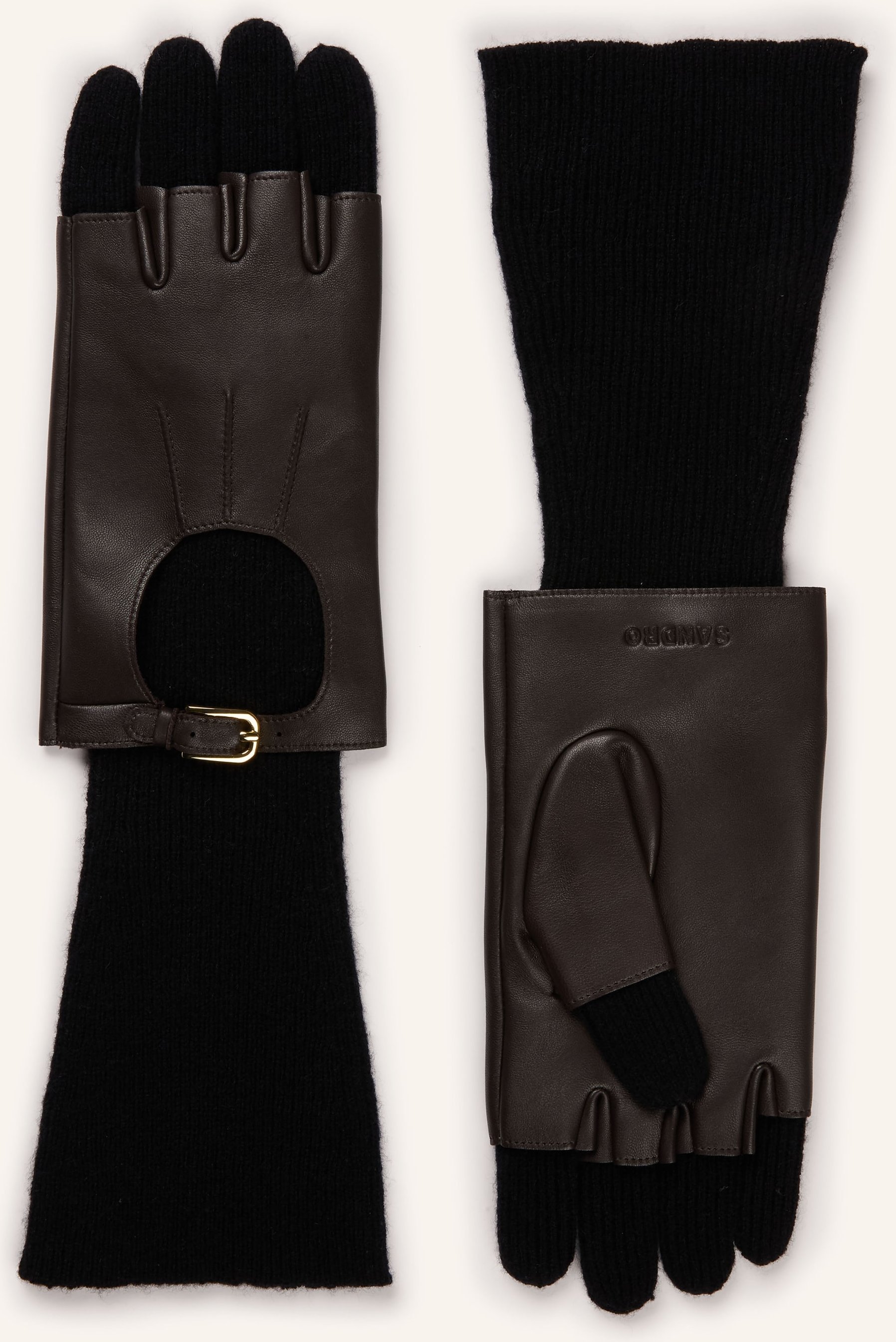 Sandro Handschuhe schwarz