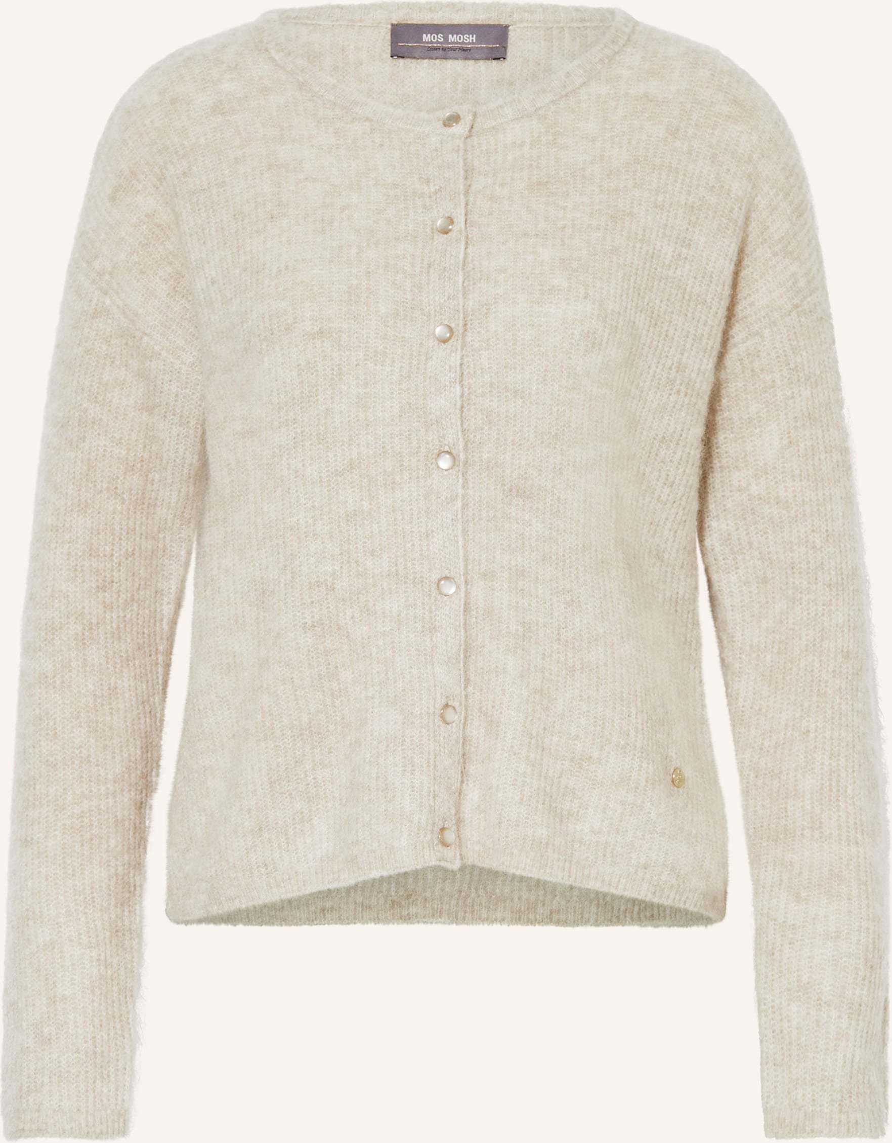 Mos Mosh Strickjacke Mmaimine beige