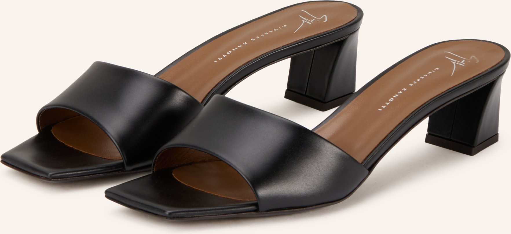 Giuseppe Zanotti Design Mules Brenda schwarz