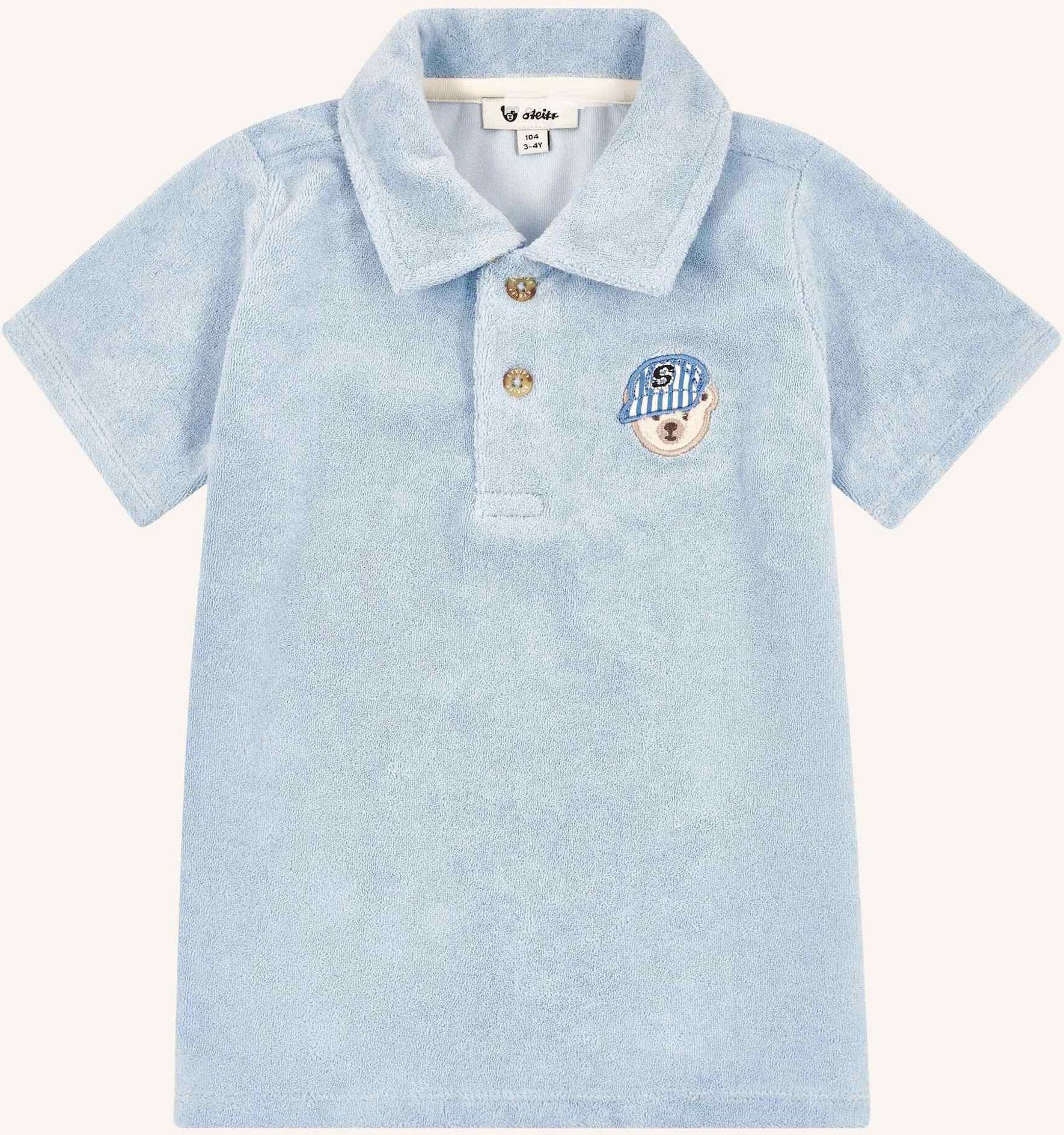Steiff Poloshirt Leo Club blau