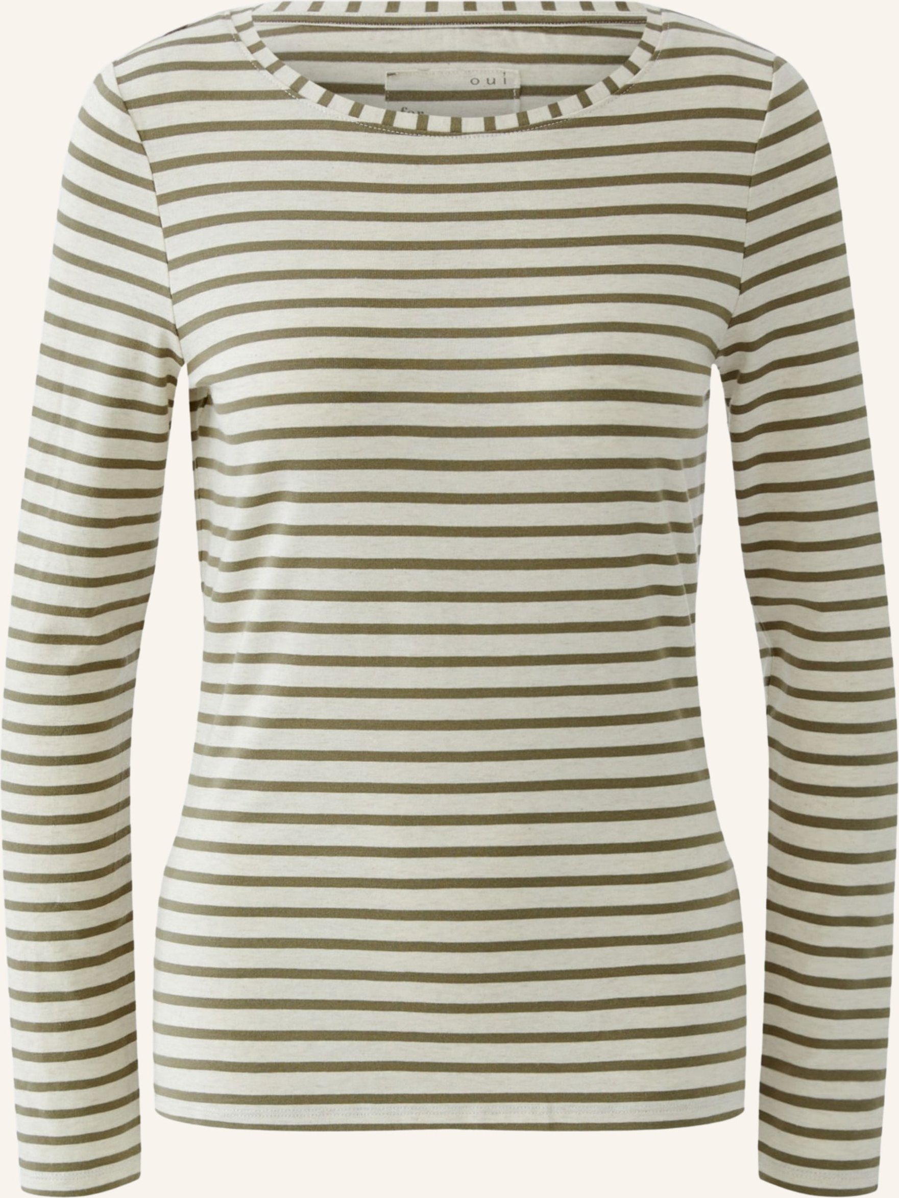 Oui Longsleeve weiss