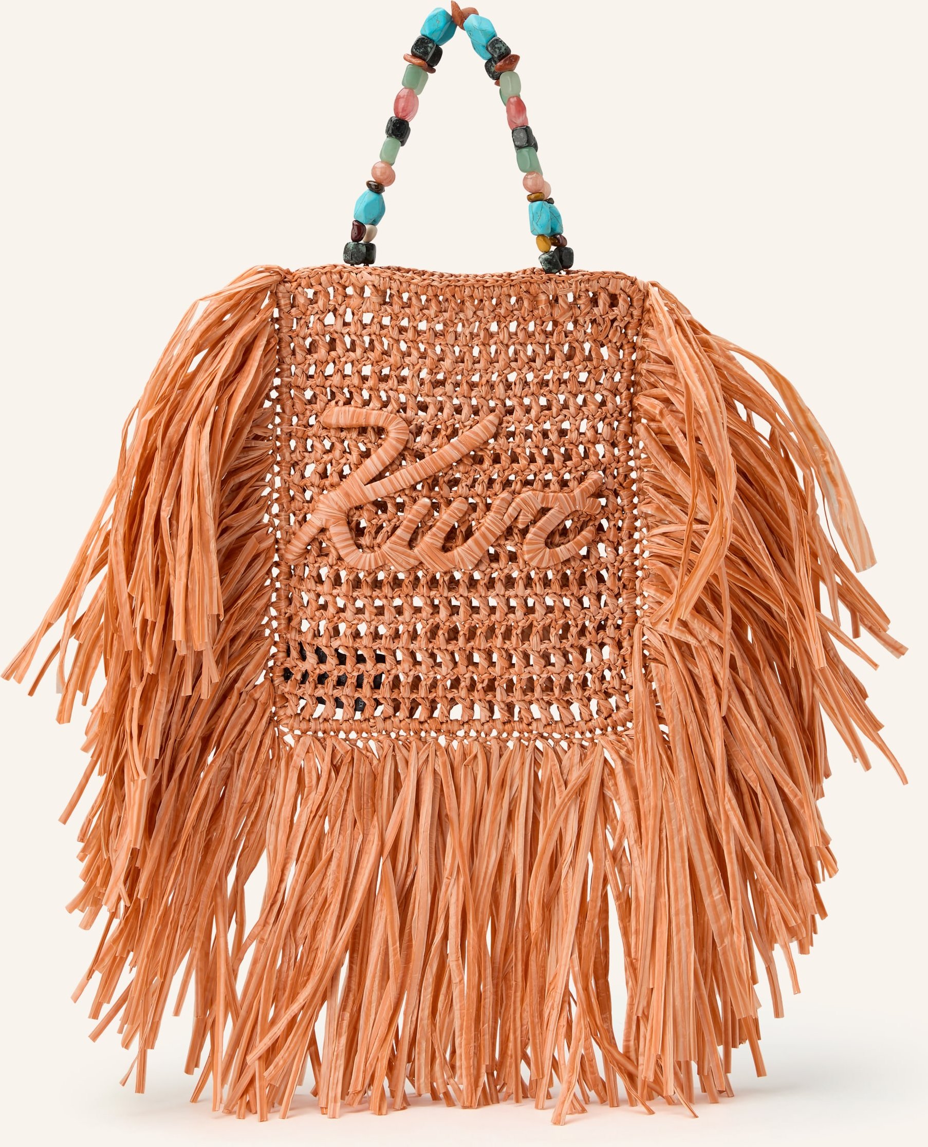 Kurt Geiger Handtasche Kurt Mini Mit Schmuckperlen orange