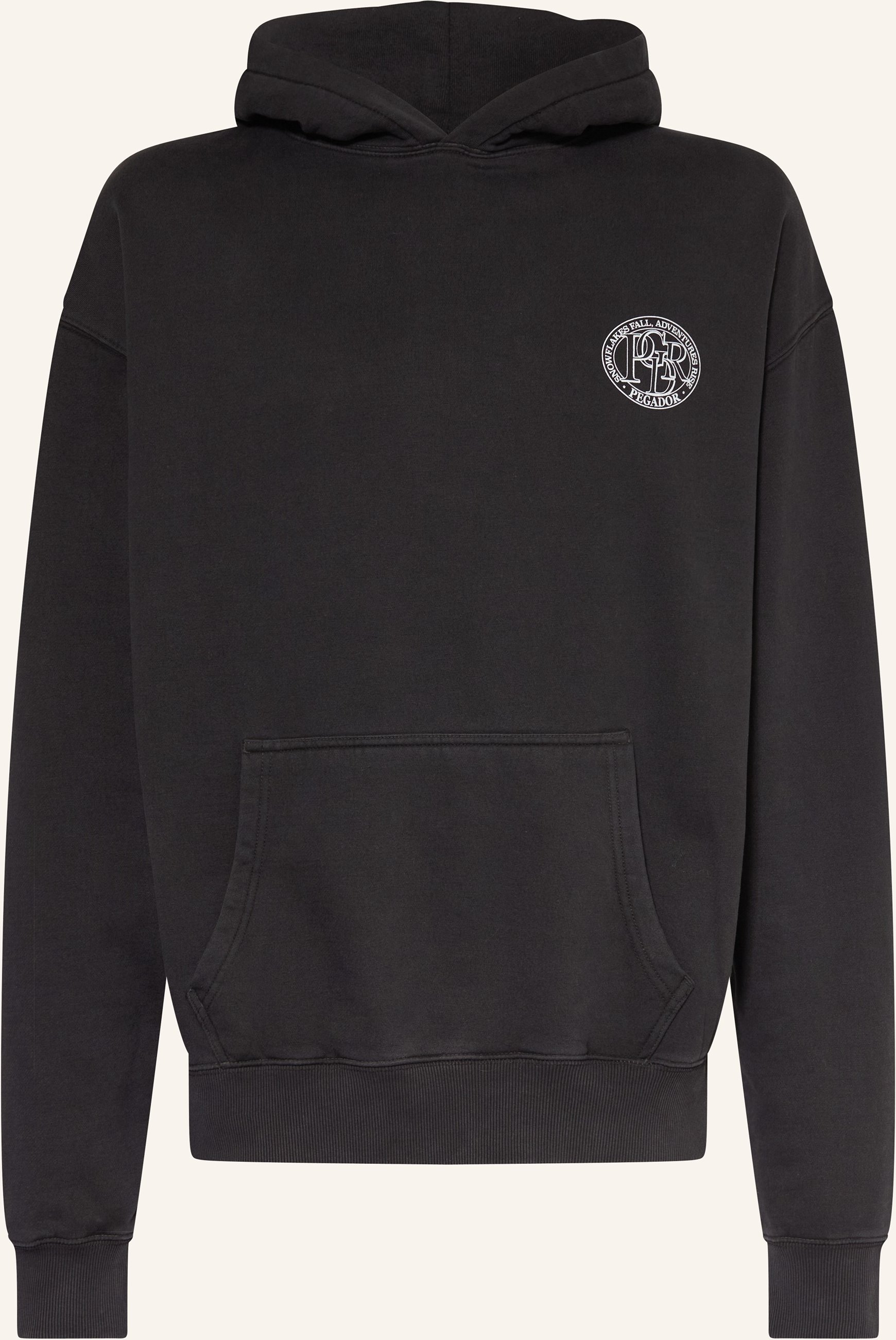 Pegador Oversized-Hoodie Haarlem schwarz