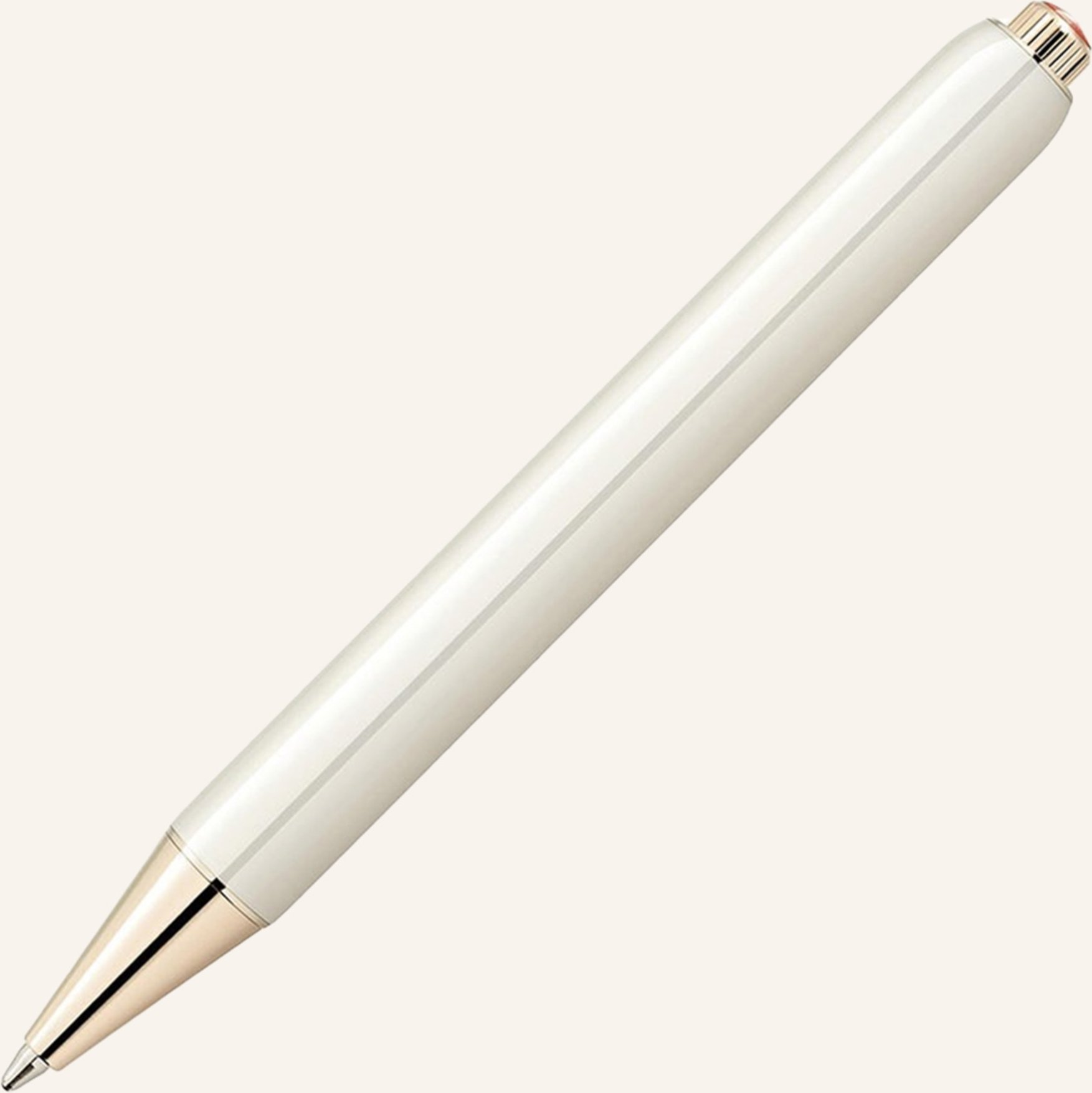 Montblanc Kugelschreiber Heritage Rouge Et Noir Baby weiss
