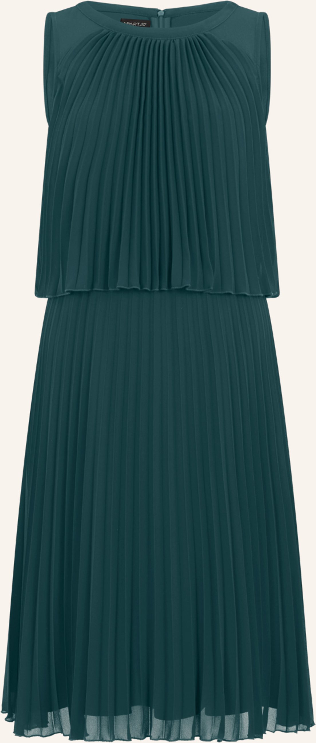 Apart Chiffonkleid gruen