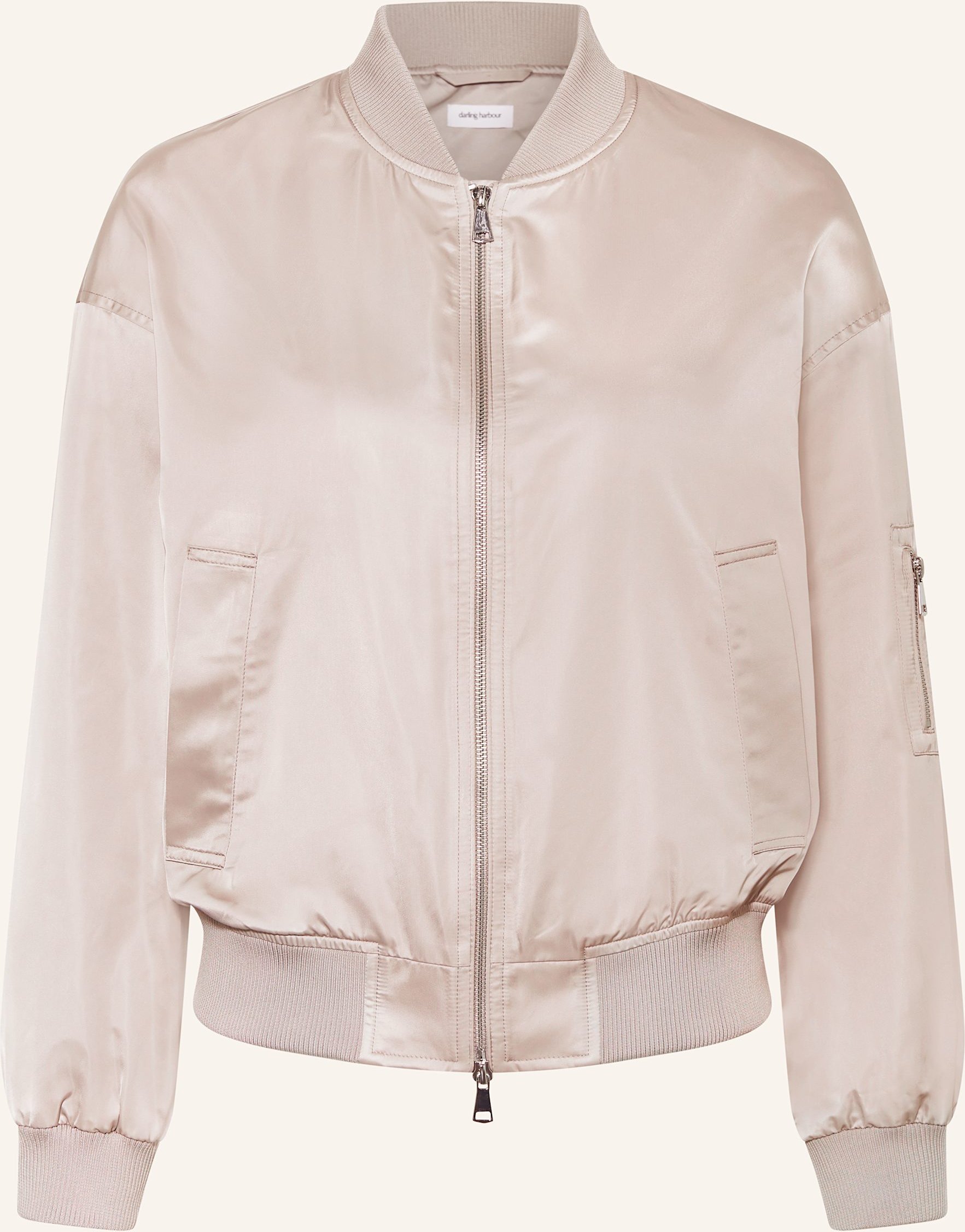 Darling Harbour Satinblouson beige
