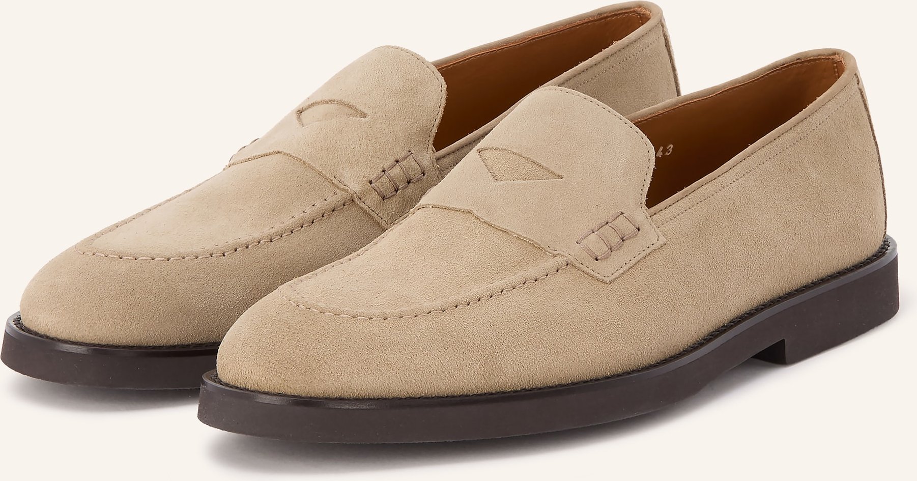 Doucal's Penny-Loafer beige