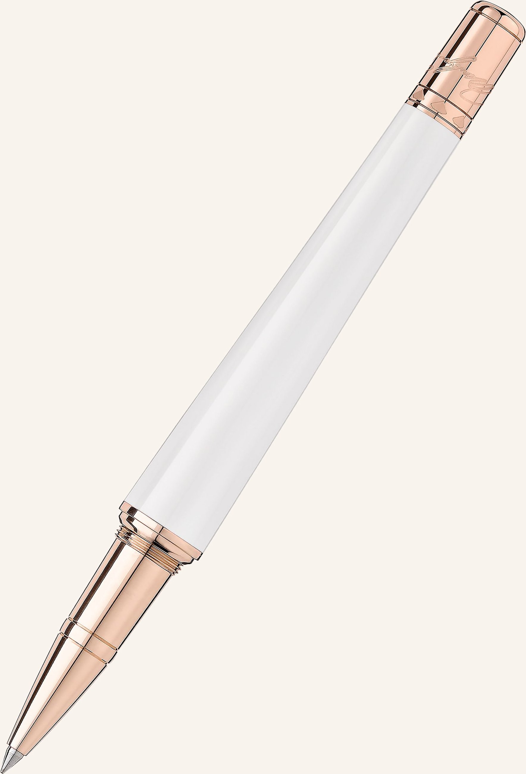 Montblanc Rollerball Muses Marilyn Monroe Special Edition Pearl silber