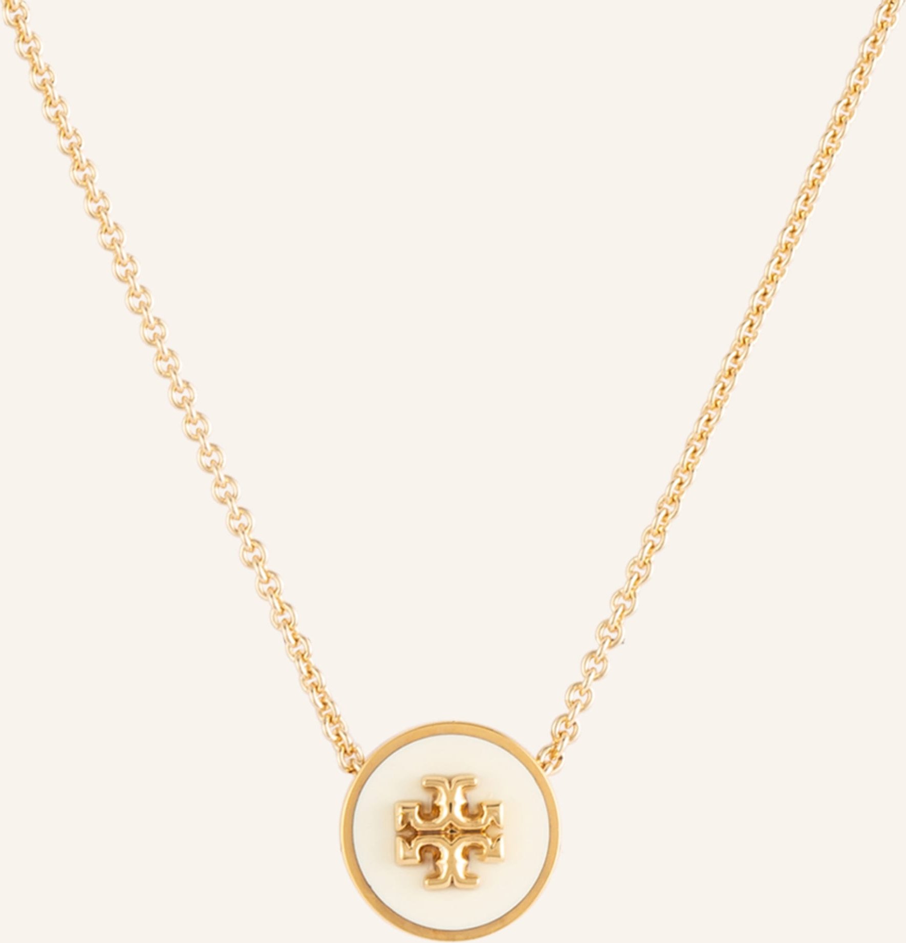 Tory Burch Halskette Kira weiss