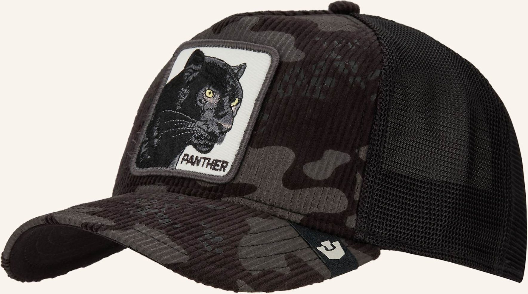 Goorin Bros. Cap The Panther Camo schwarz