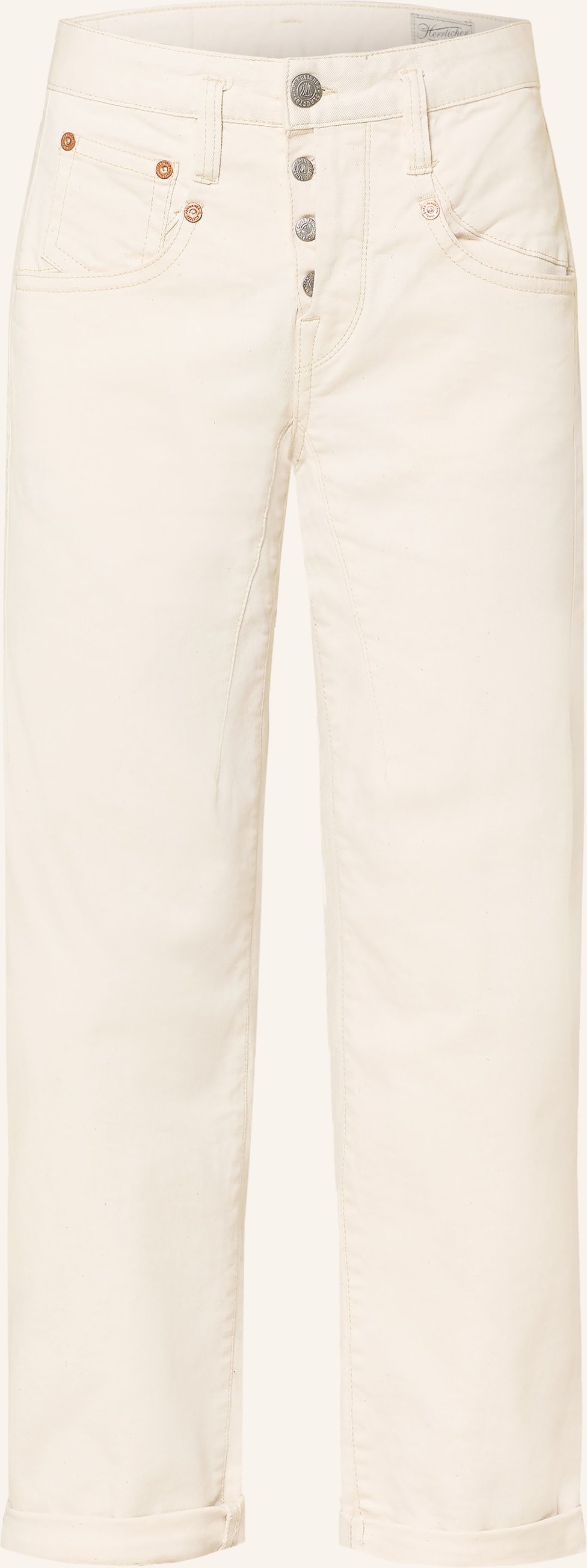 Herrlicher Cropped Jeans Shyra weiss