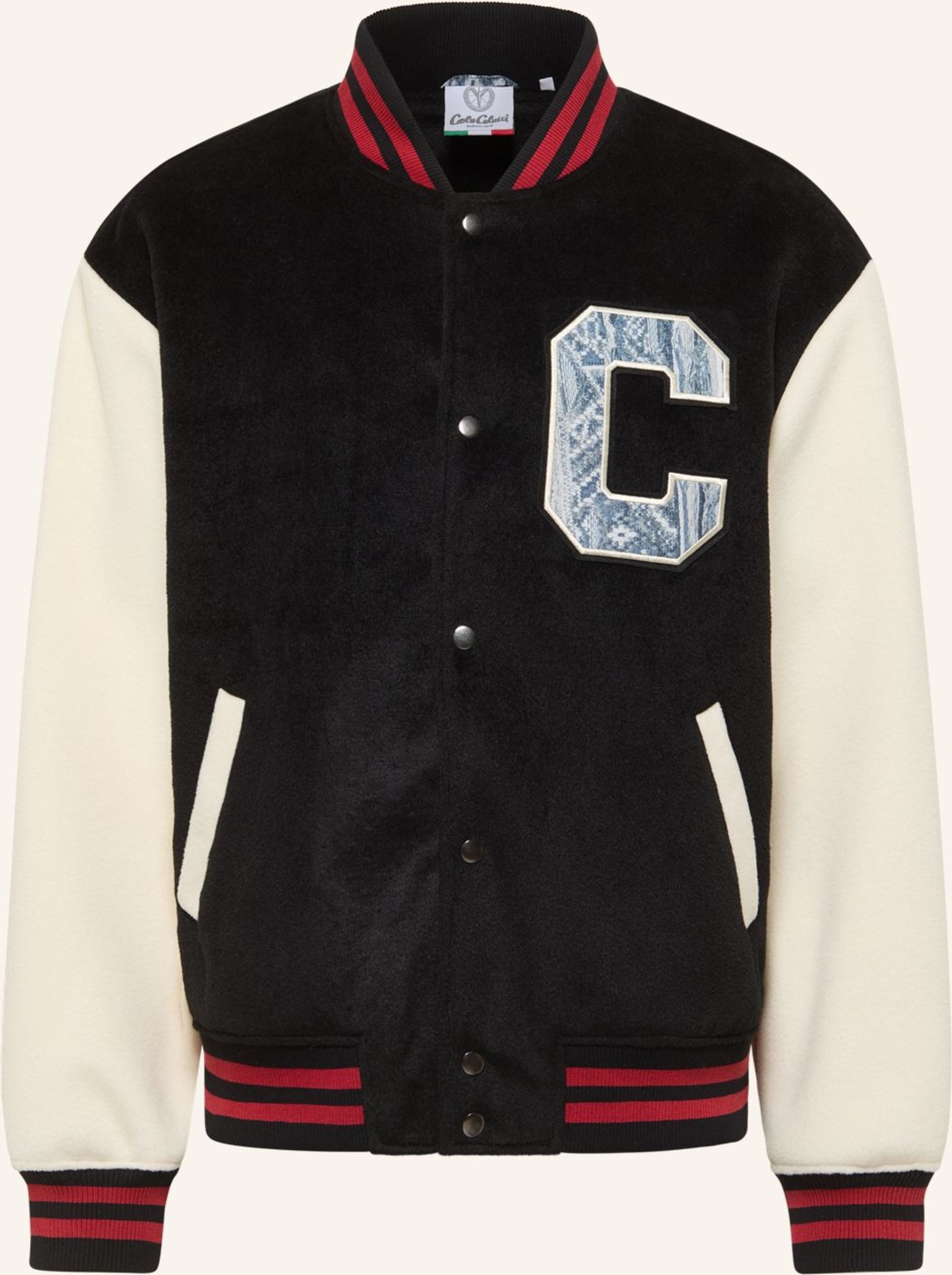 Carlo Colucci College Blouson - Clean Capsule Faye schwarz