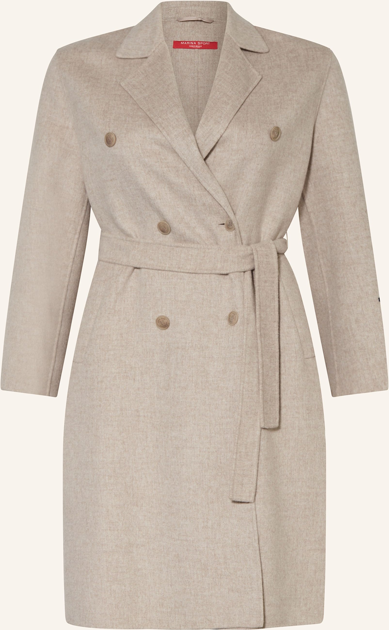 Marina Rinaldi Wollmantel Palio weiss