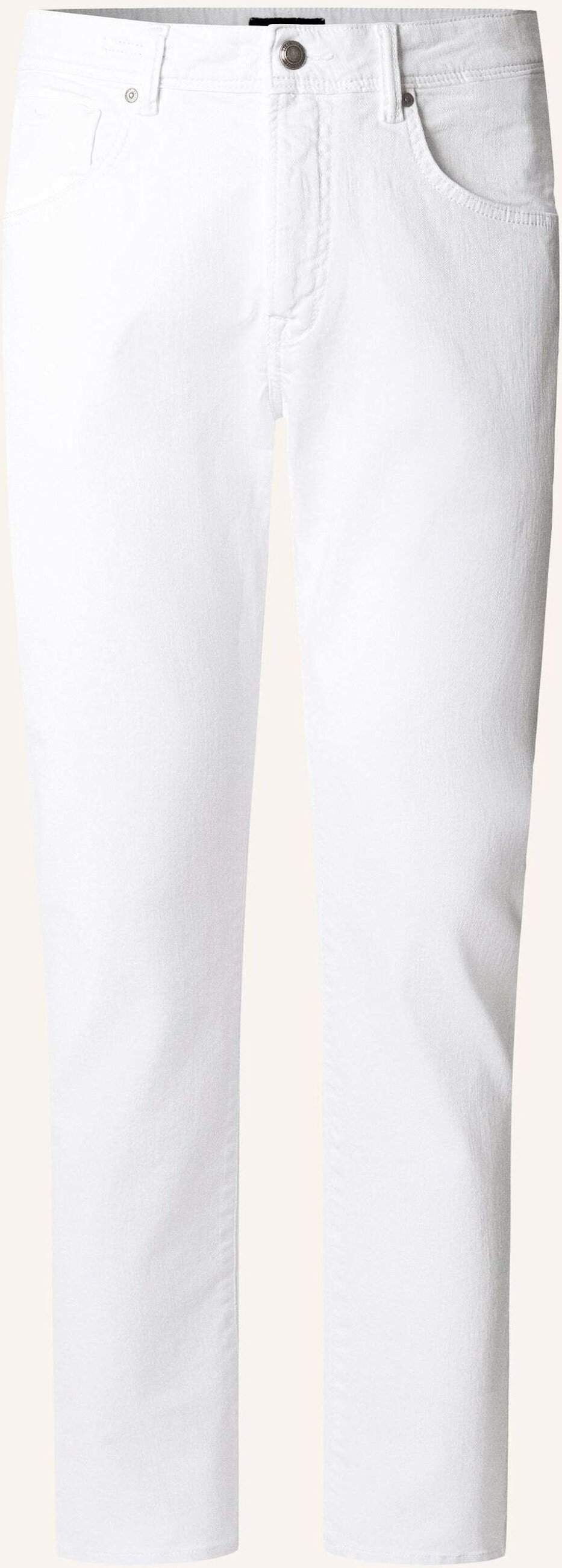 Hackett London Jeans Overall White Denim weiss