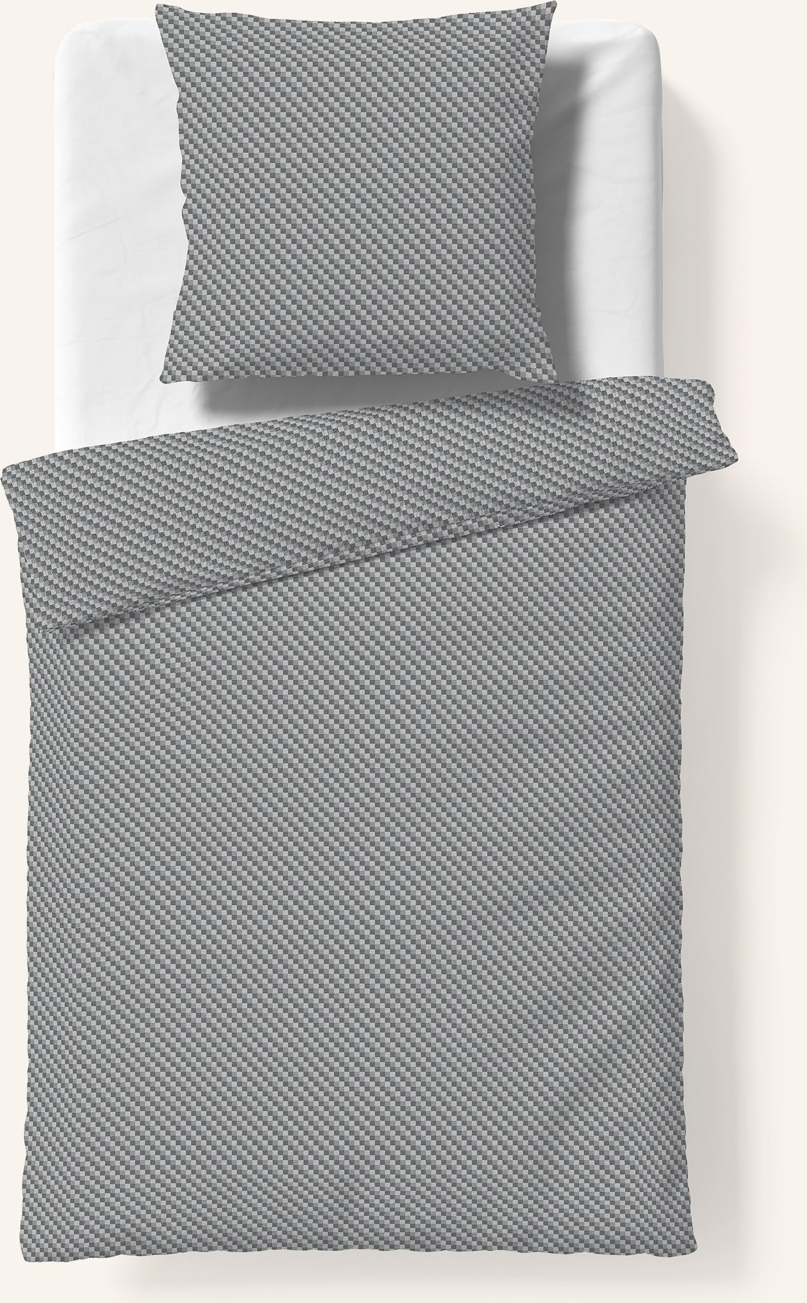 Thumbnail - Fleuresse Bettwäsche Lech grau