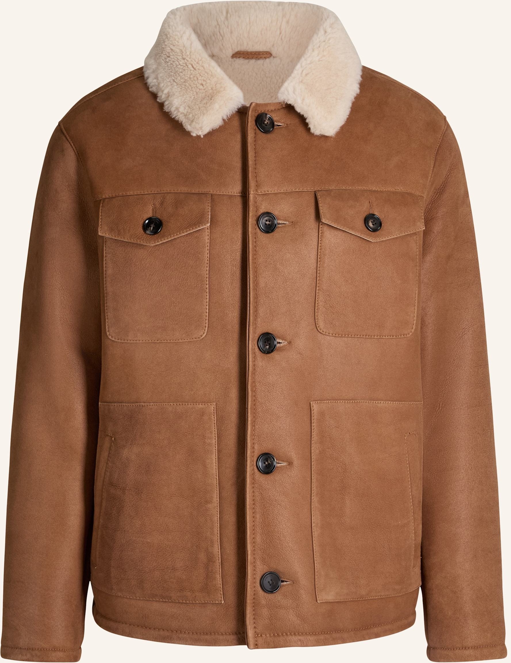 Windsor. Lederjacke braun