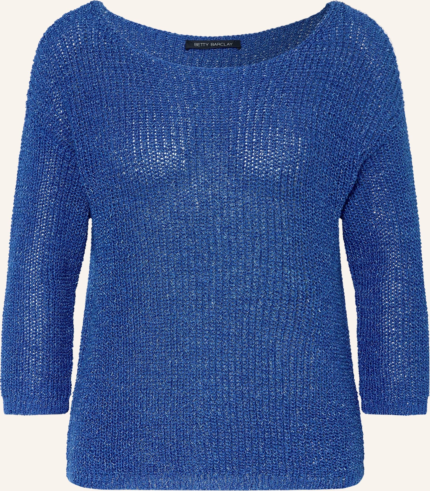 Betty Barclay Pullover Mit 3/4-Arm blau