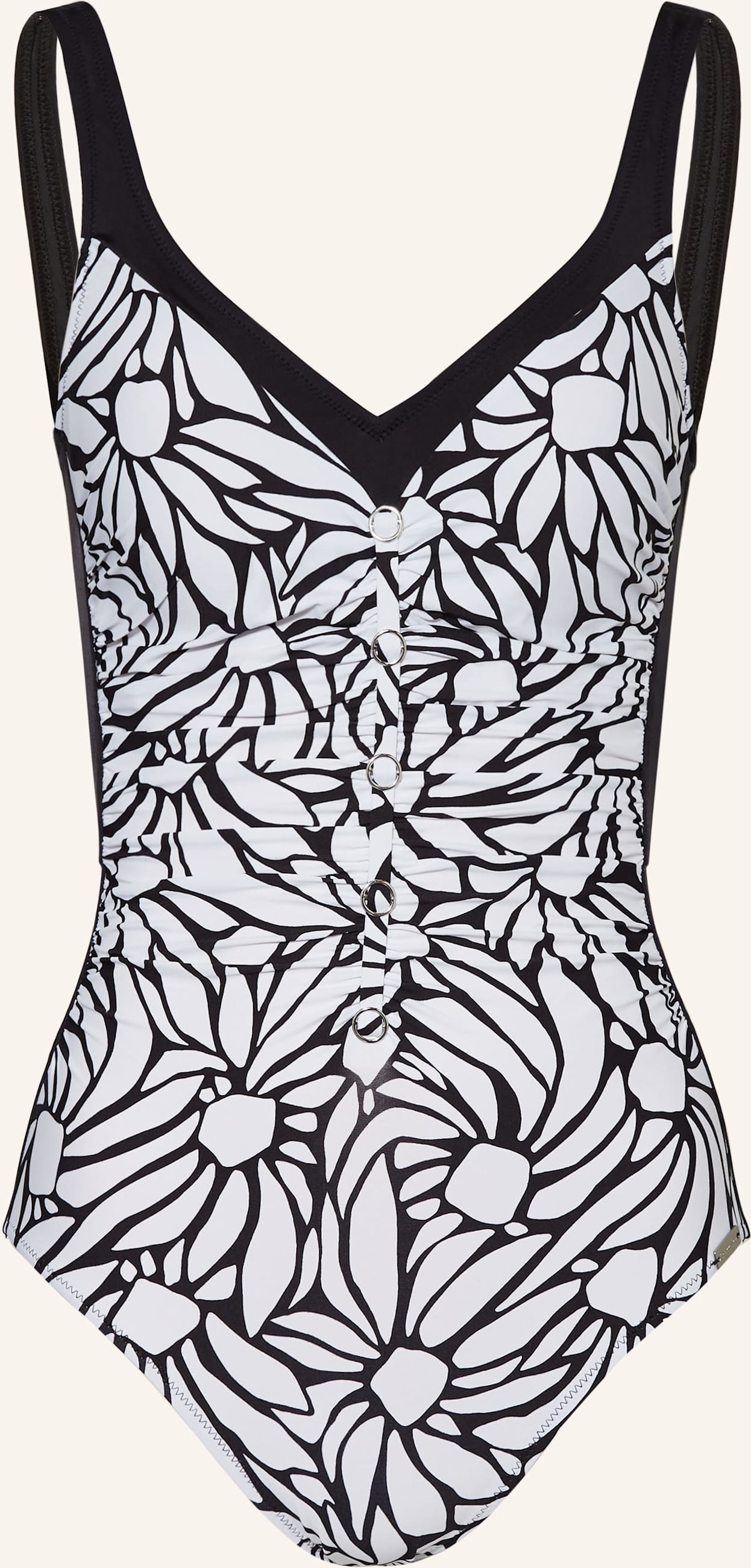 Charmline Shape-Badeanzug Marguerite Sky schwarz