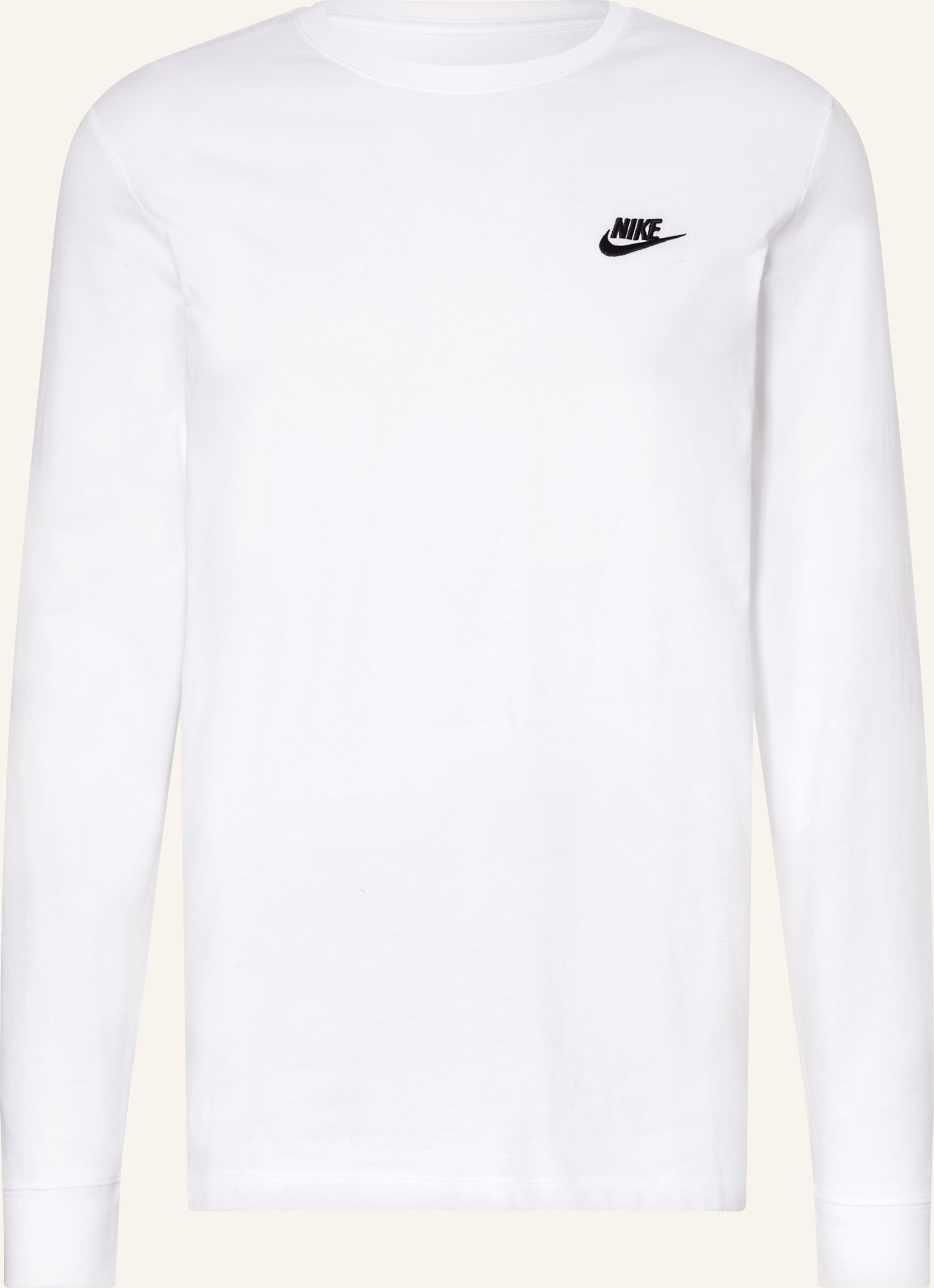 Nike Longsleeve Sportswear Club weiss