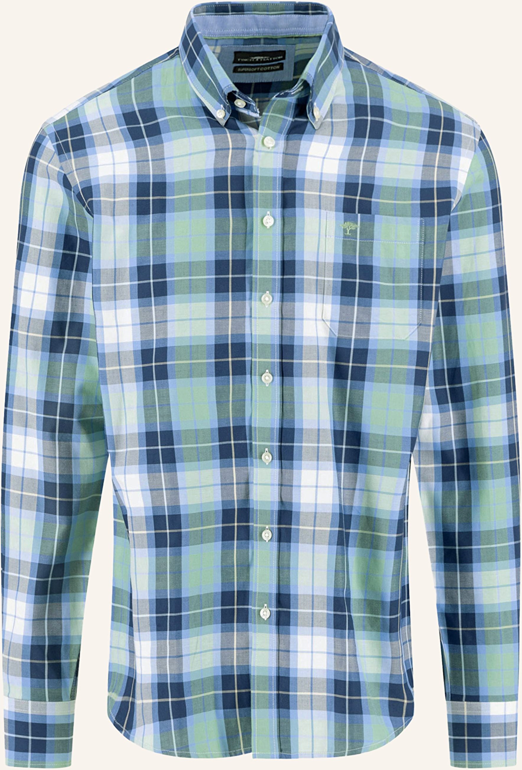 Thumbnail - Fynch-Hatton Hemd Regular Fit gruen