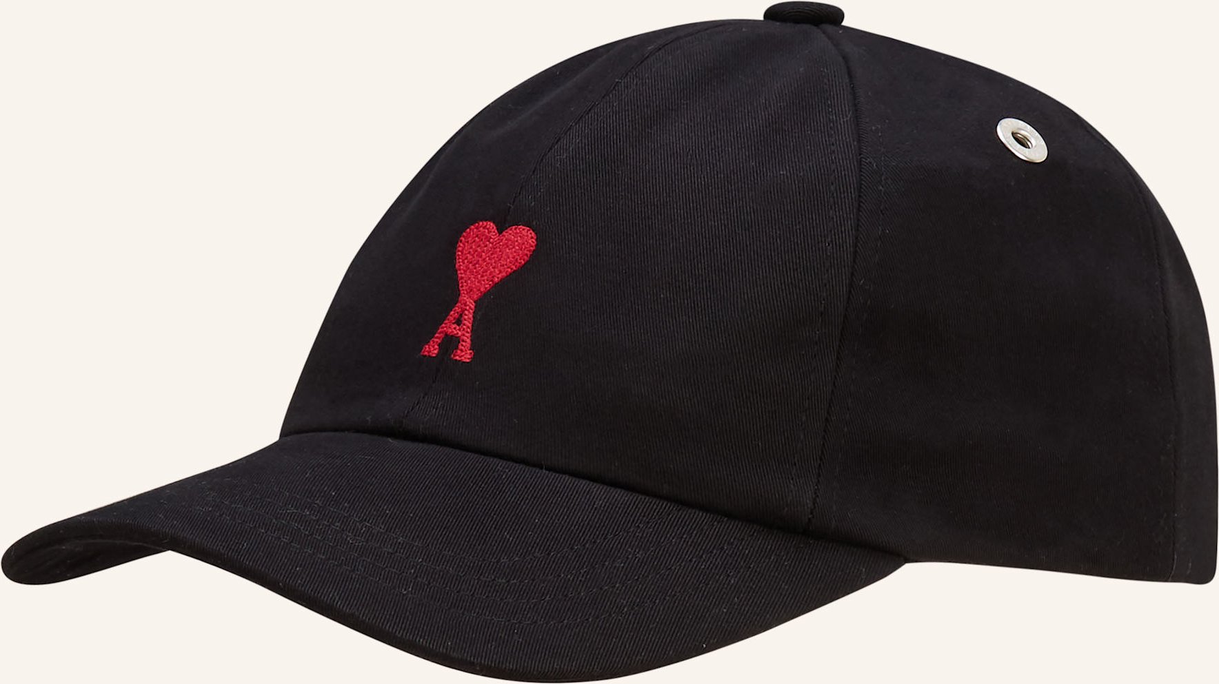 Ami Paris Cap schwarz