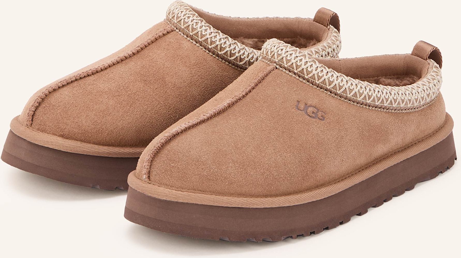 Thumbnail - Ugg Pantoletten Tazz beige