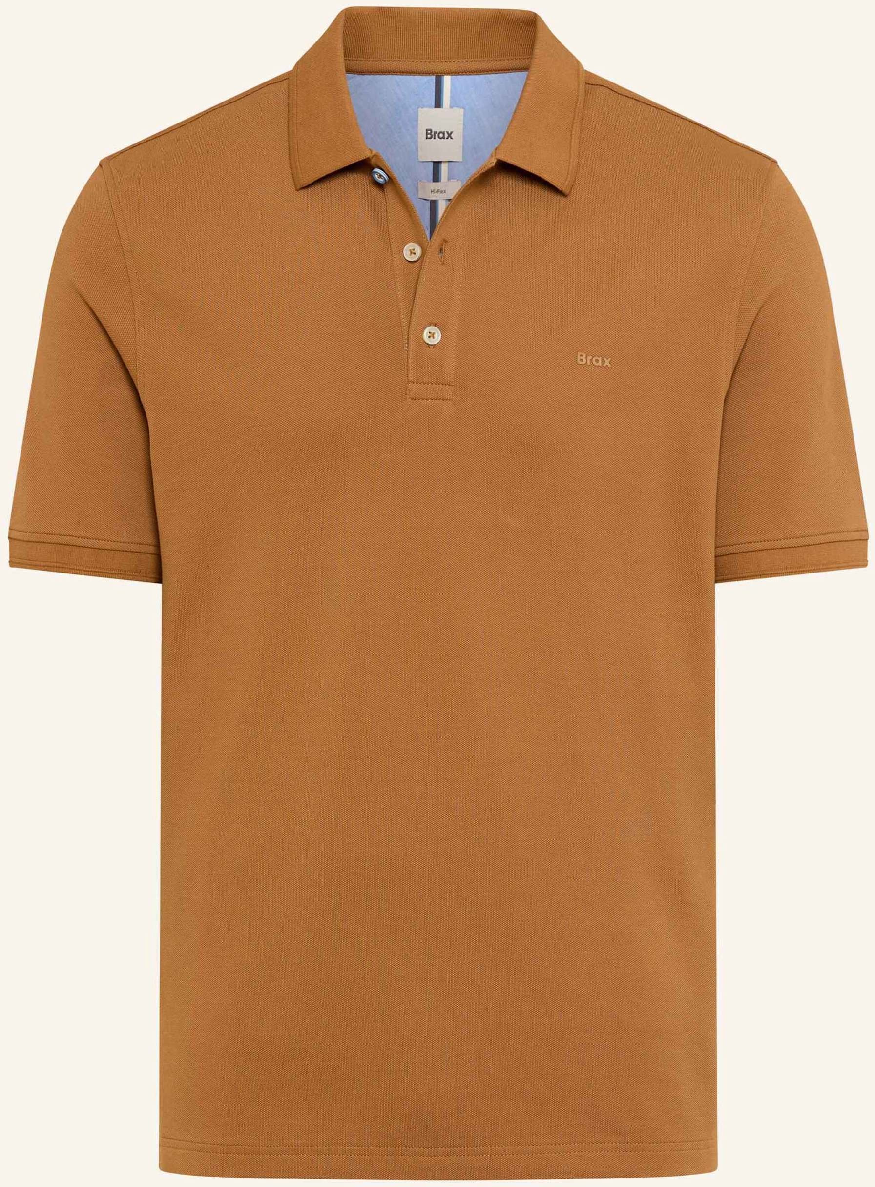 Brax Piqué-Poloshirt Style Pete braun
