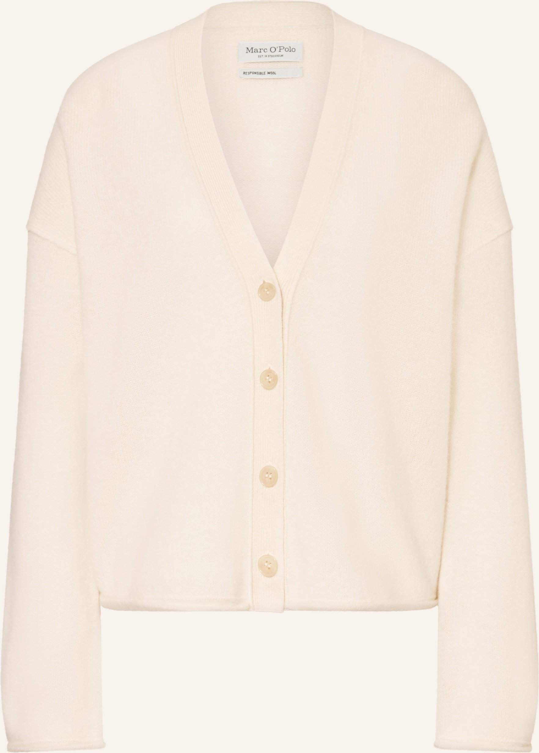 Marc O'polo Strickjacke weiss