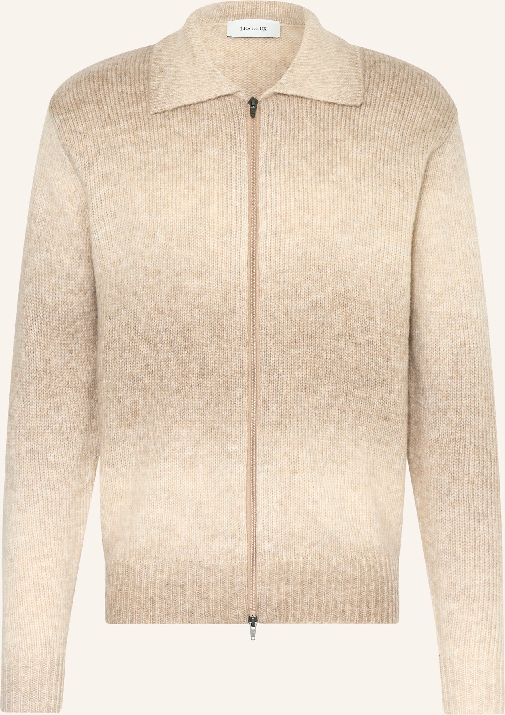 Les Deux Strickjacke Gannon beige