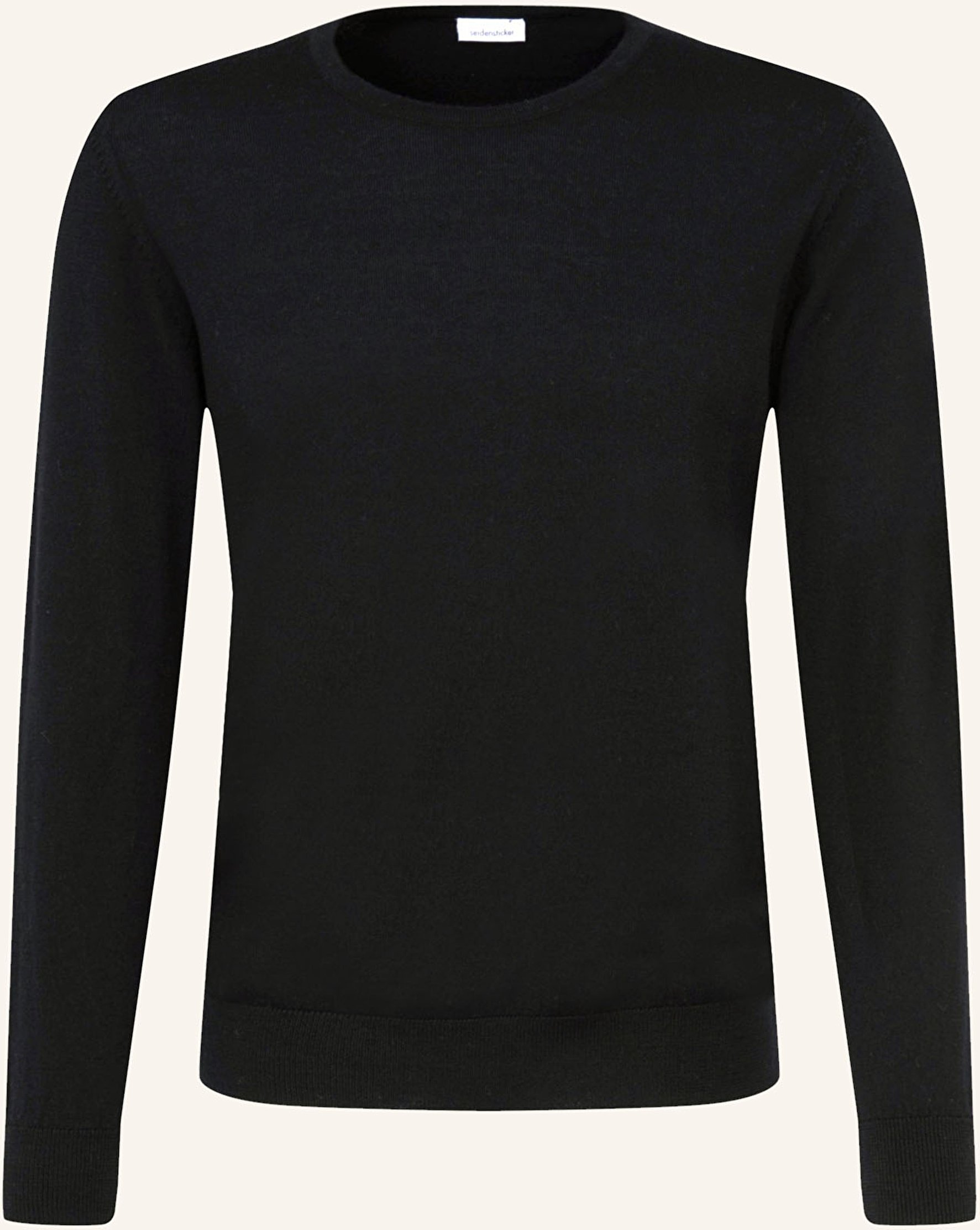 Thumbnail - Seidensticker Pullover Aus Merinowolle schwarz